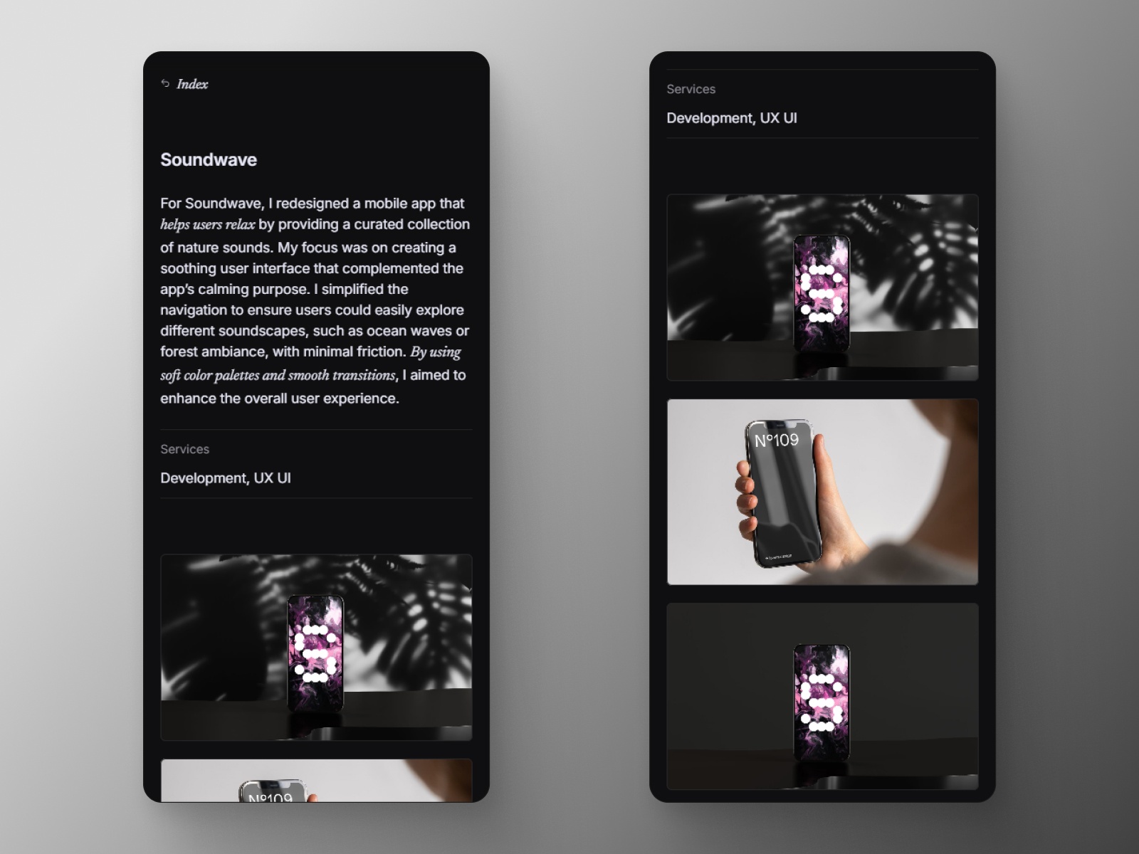 Screenshot 4 of Noir Profile