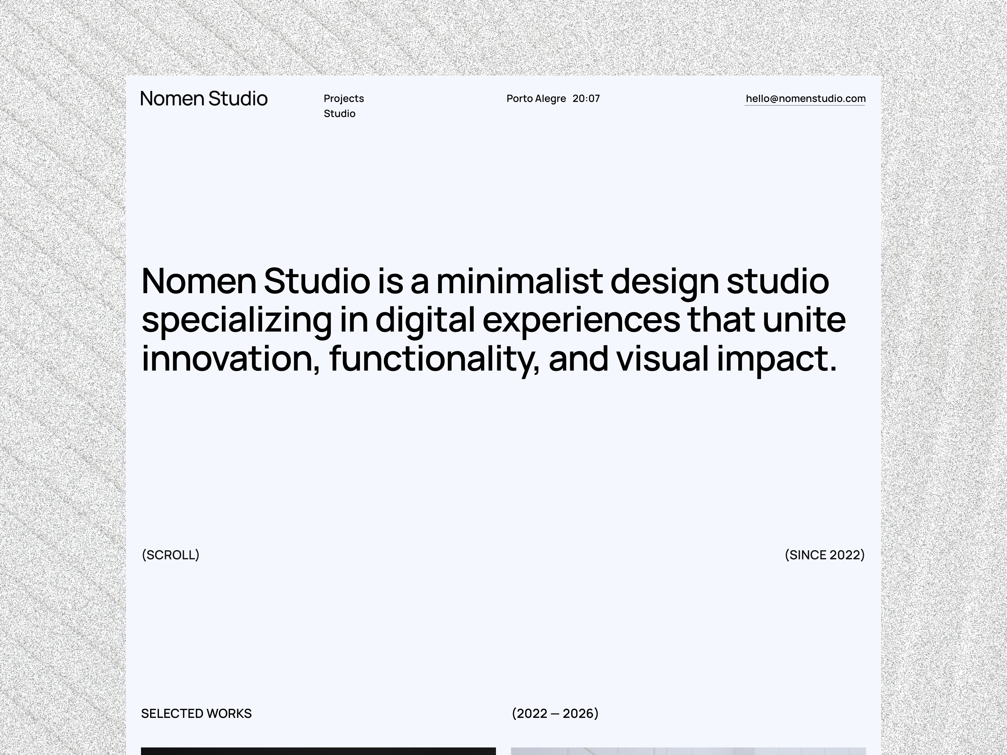 Screenshot 1 of Nomen Studio