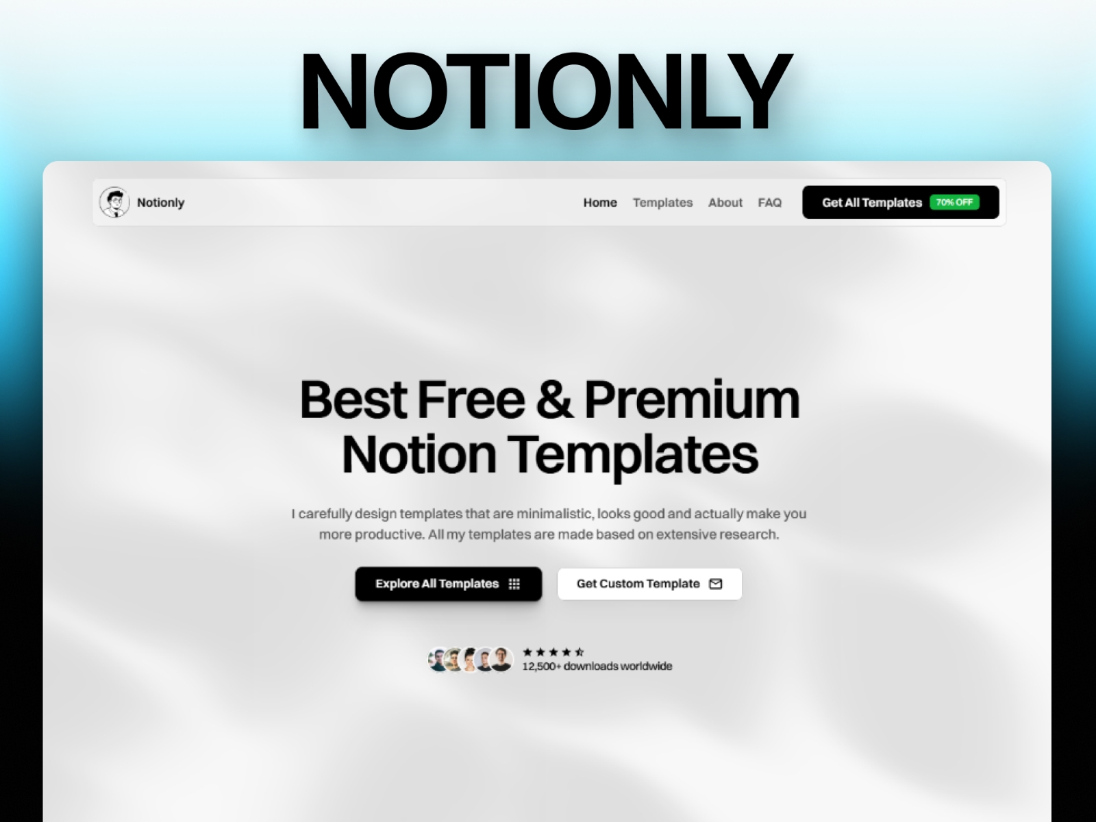 Screenshot 1 of Notionly