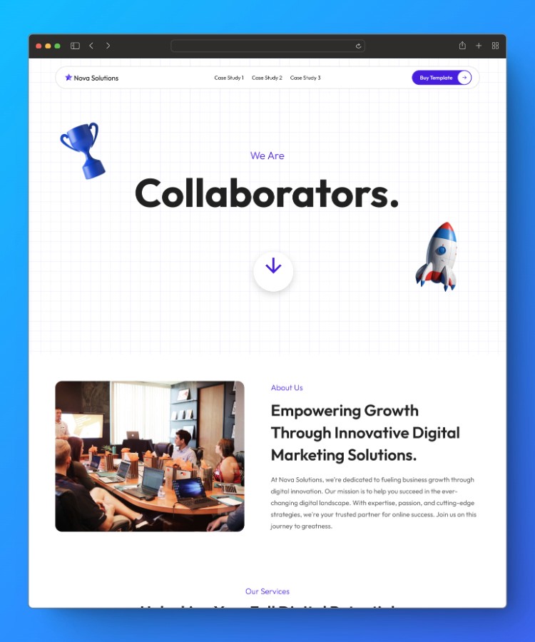 Screenshot 1 of NovaSolutions