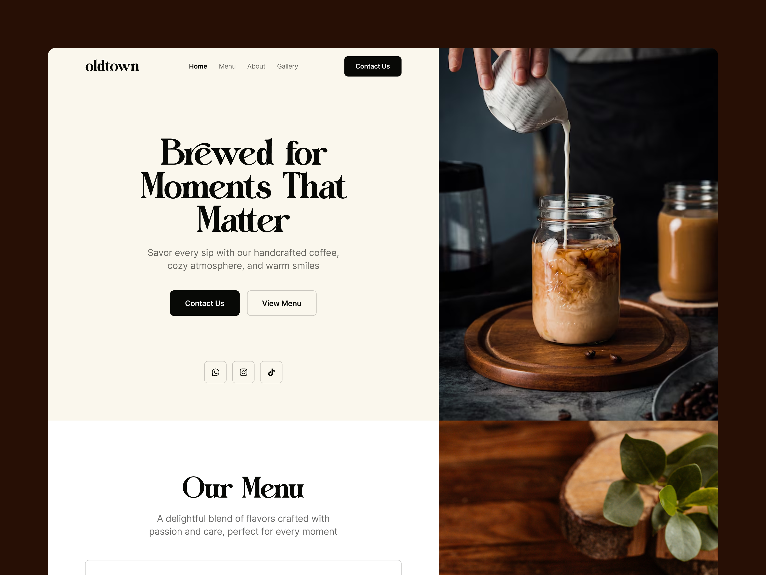 Screenshot 1 of Oldtown Coffee