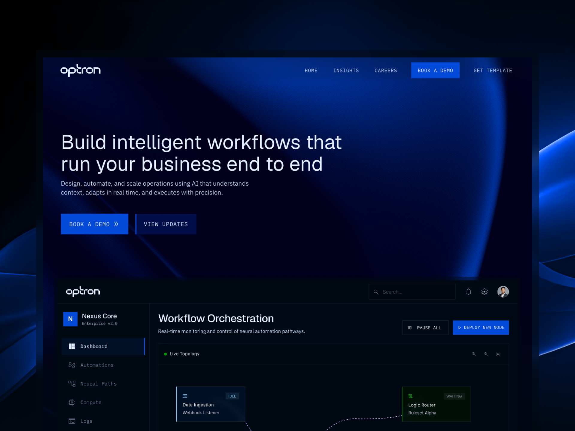 Screenshot 1 of Optron