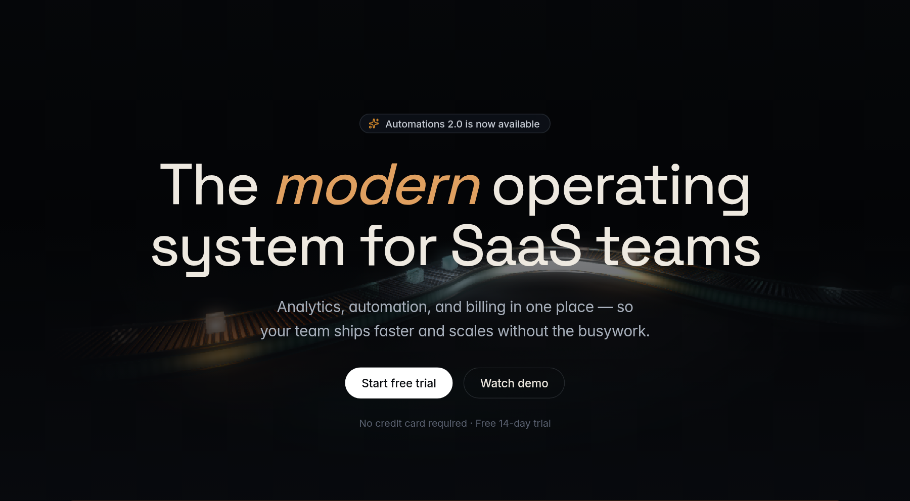 Screenshot 1 of OrbitSaaS