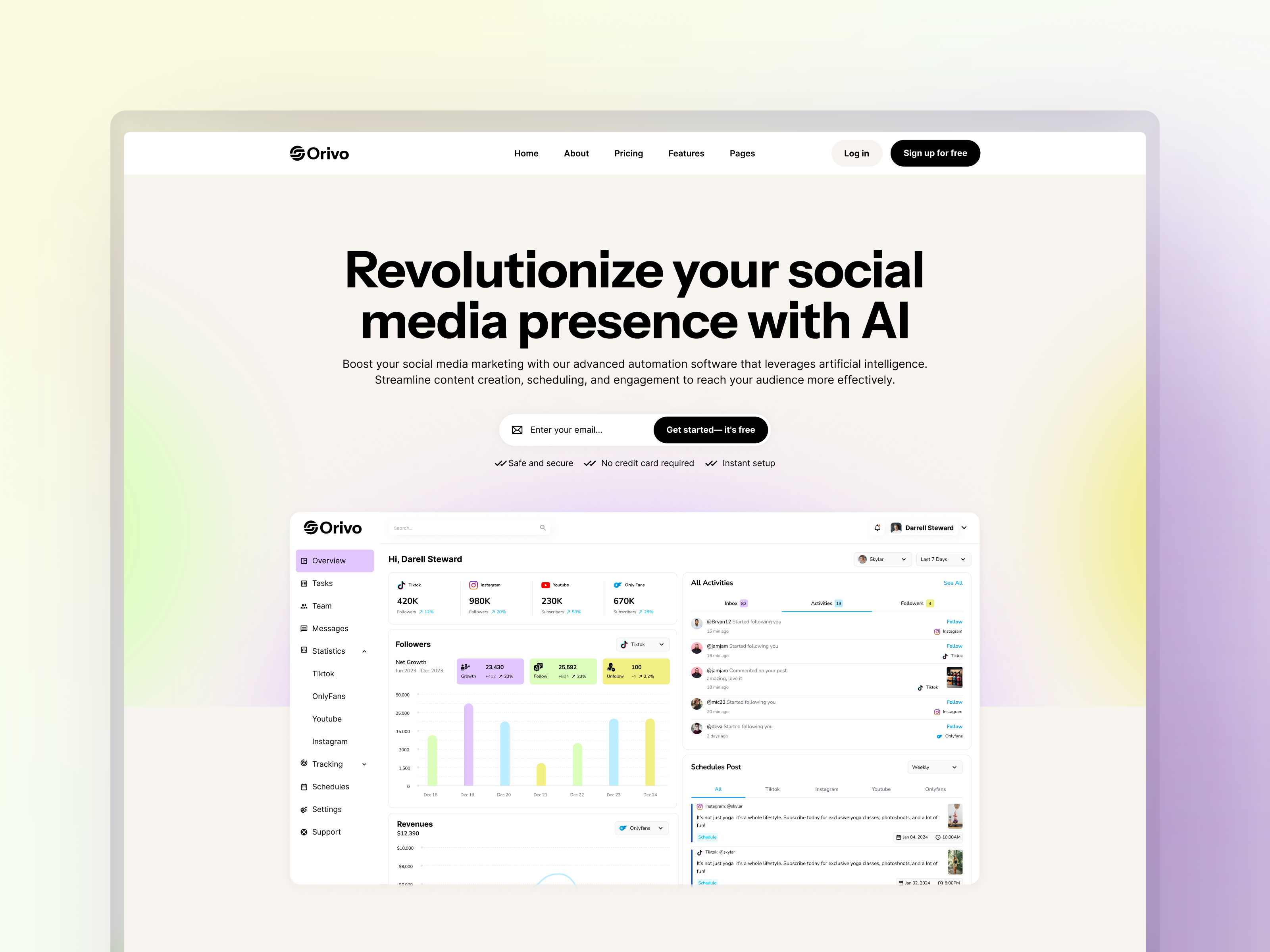 Screenshot 1 of Orivo