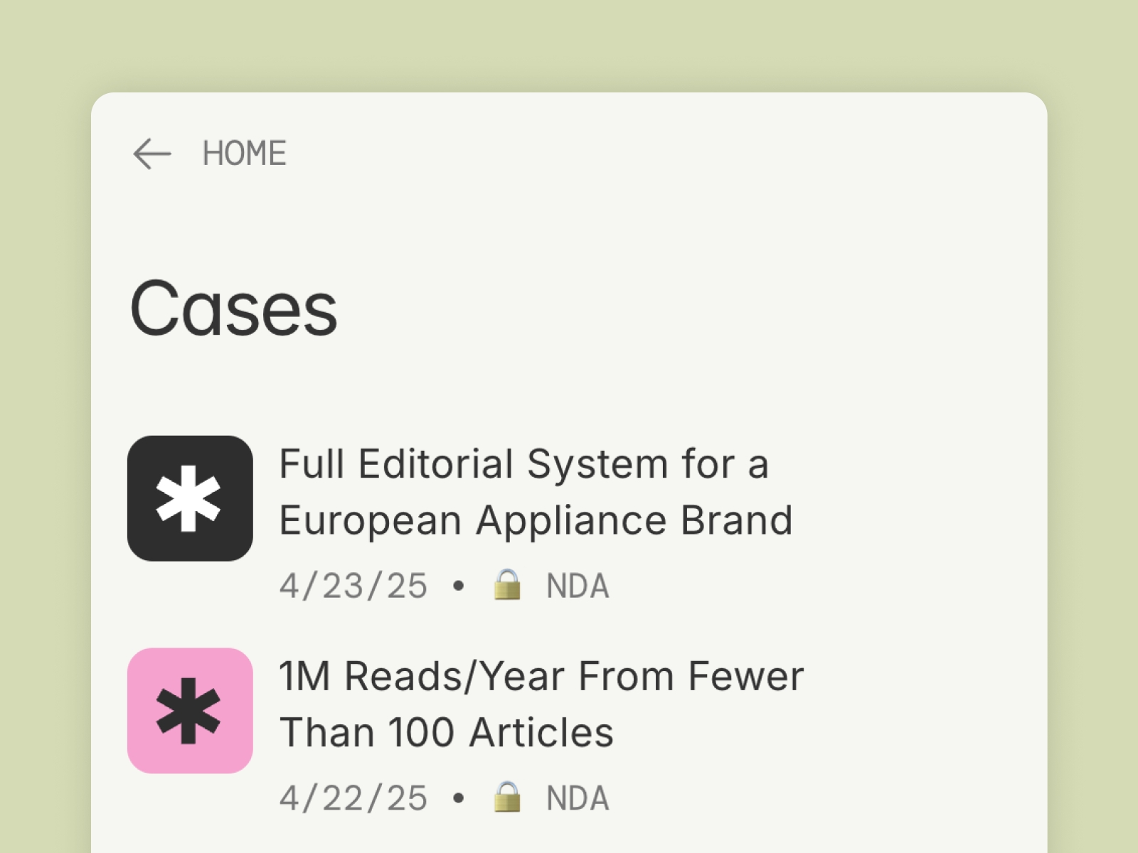 Screenshot 1 of OutlineCV