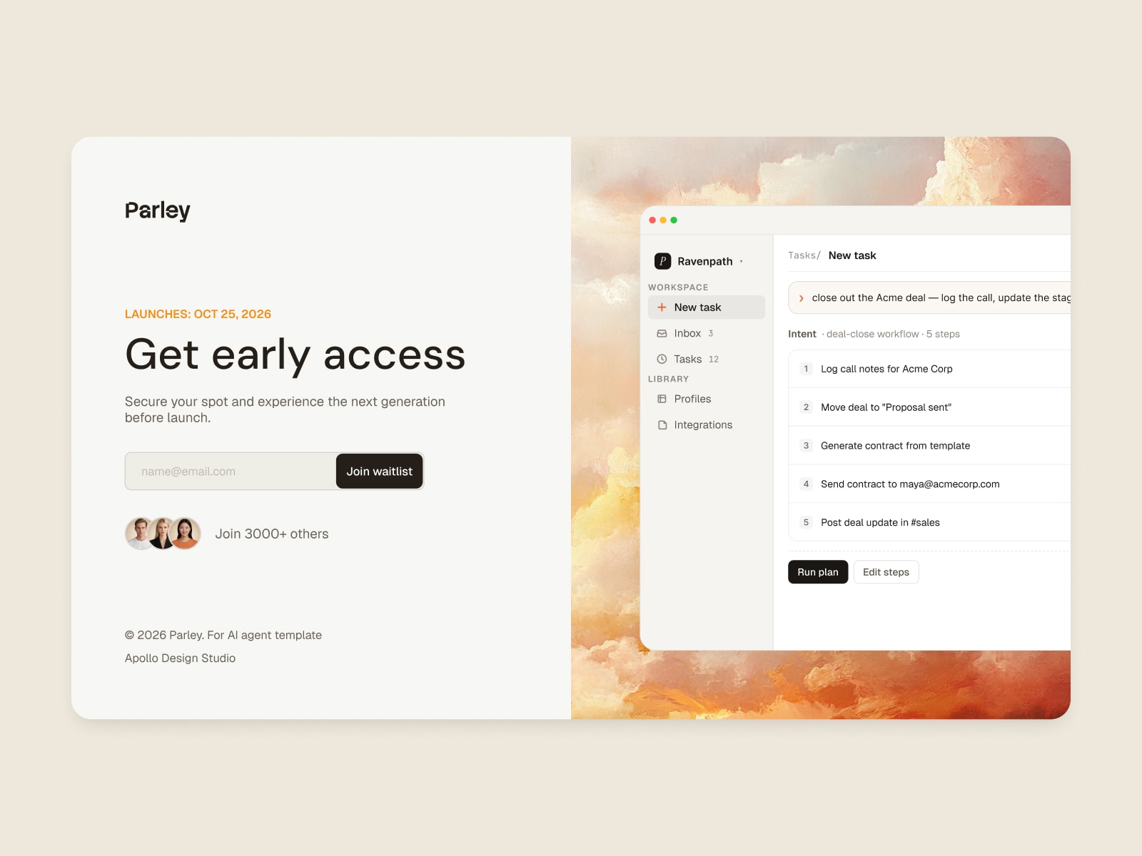 Screenshot 4 of Parley Agent