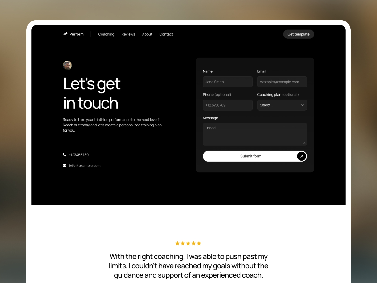 Screenshot 4 of Perform
