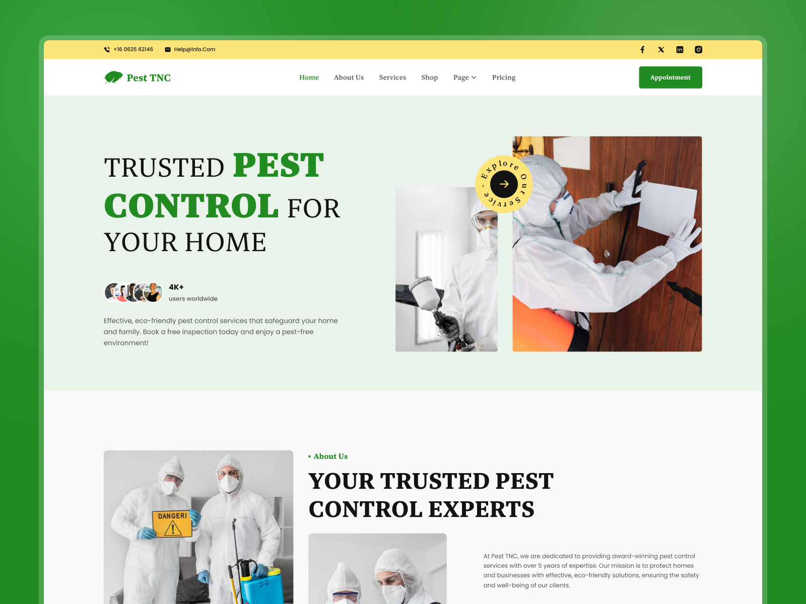 Screenshot 1 of Pest TNC