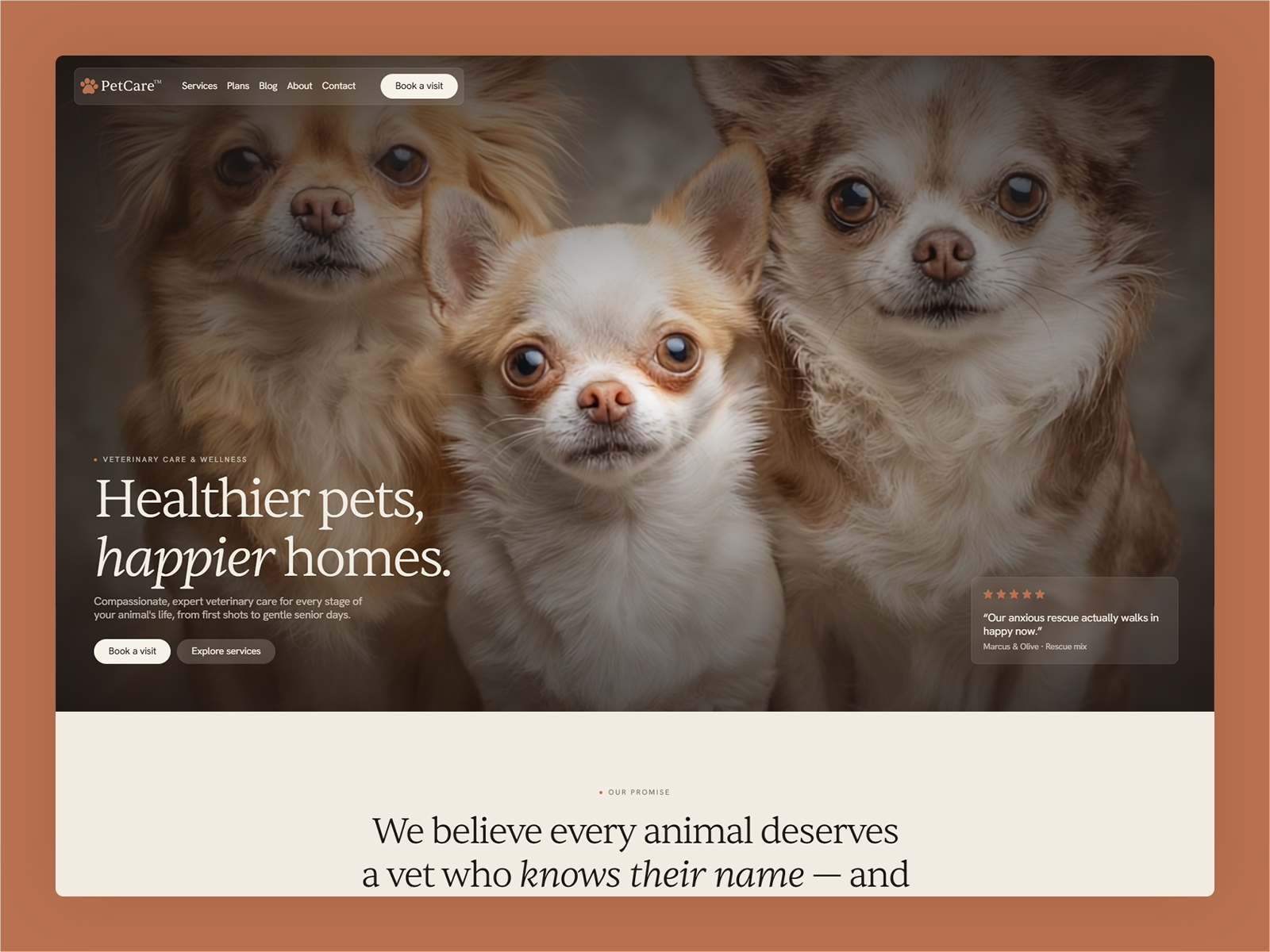 Screenshot 1 of Pet Care