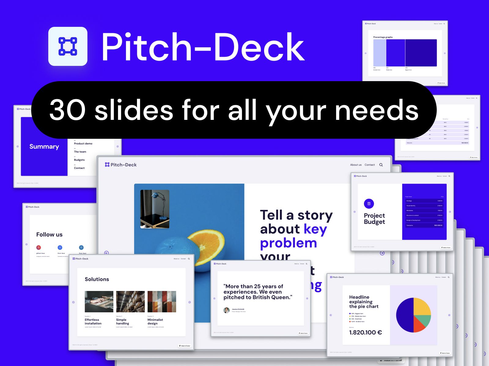 Screenshot 1 of Pitch-Deck