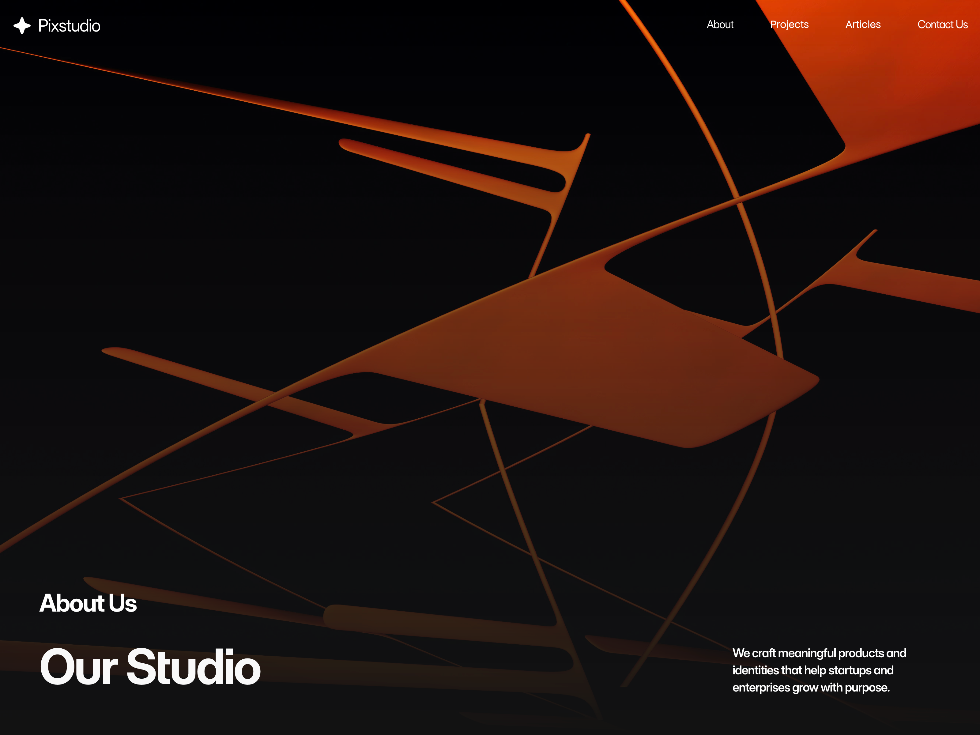 Screenshot 2 of Pixstudio Template