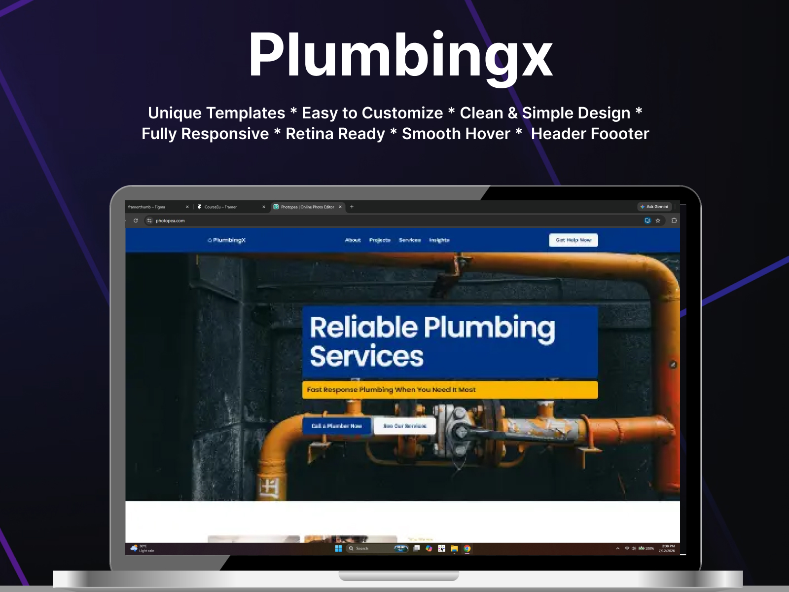 Screenshot 1 of Plumbingx