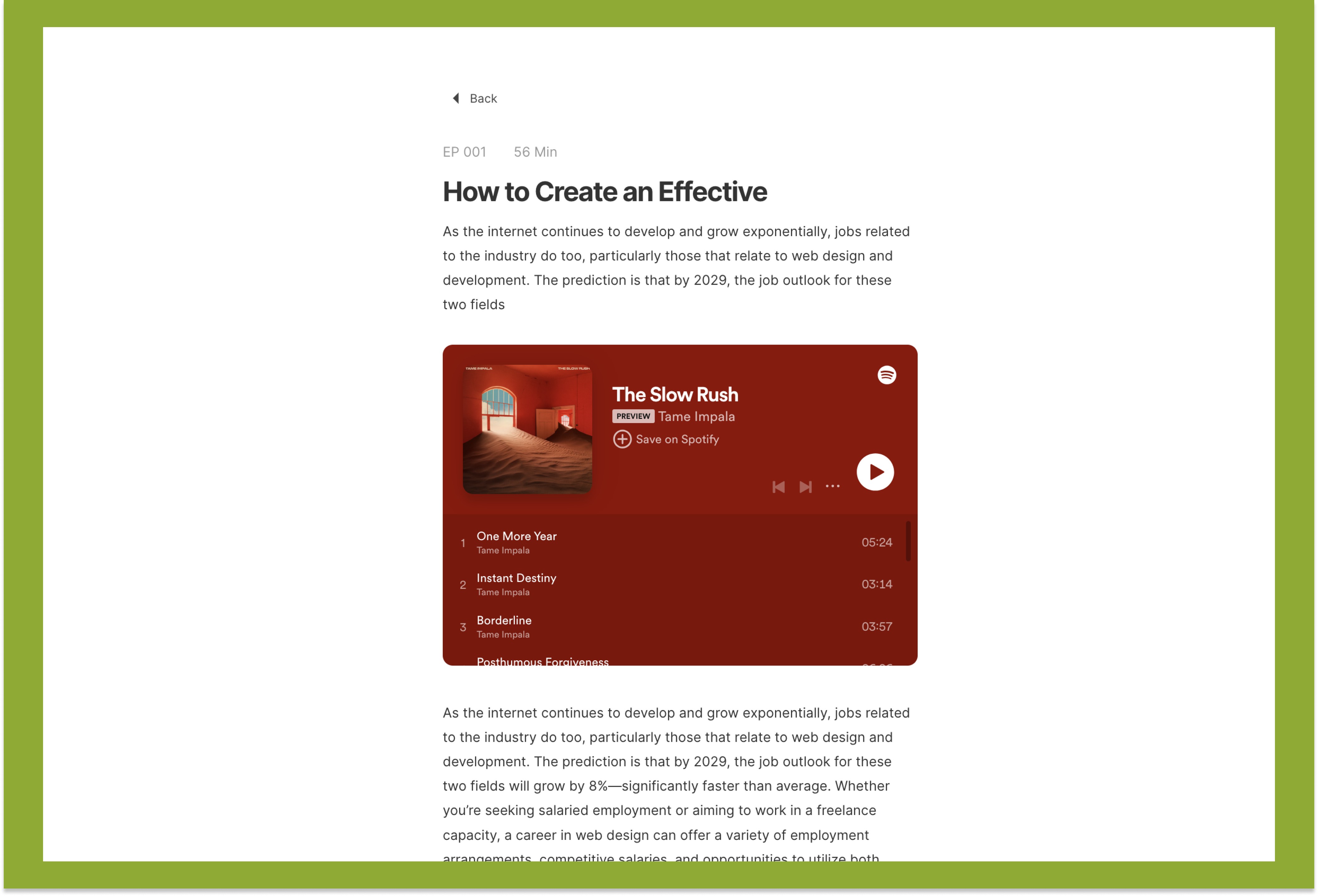 Screenshot 3 of PodcastEcho