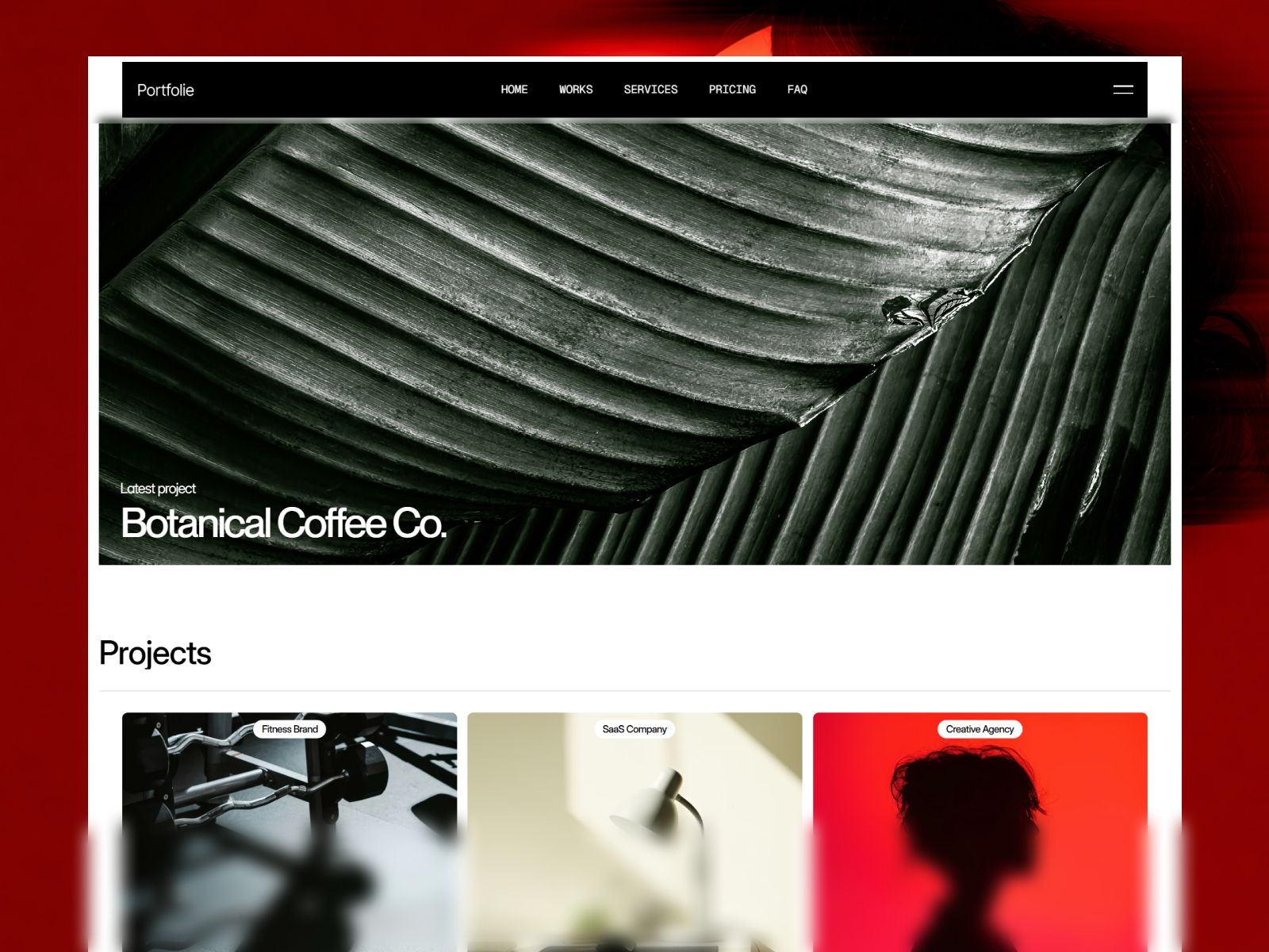 Screenshot 2 of Portfolie