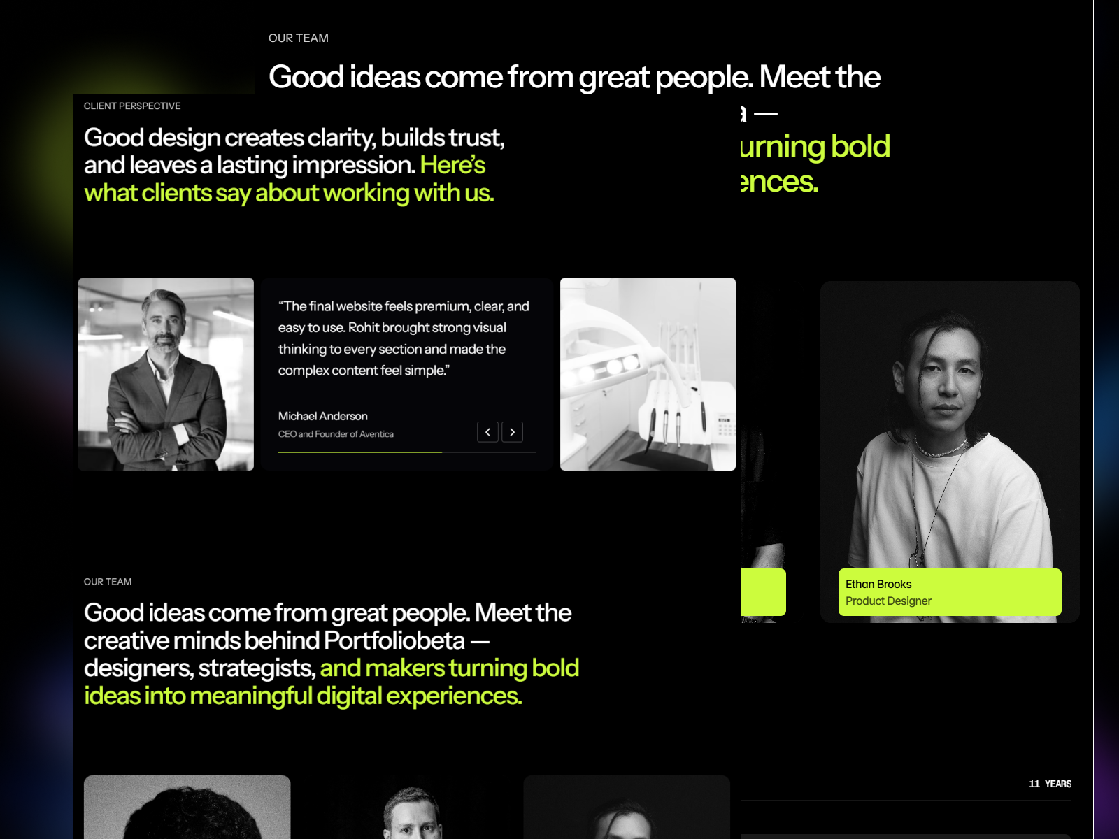 Screenshot 4 of PortfolioBeta