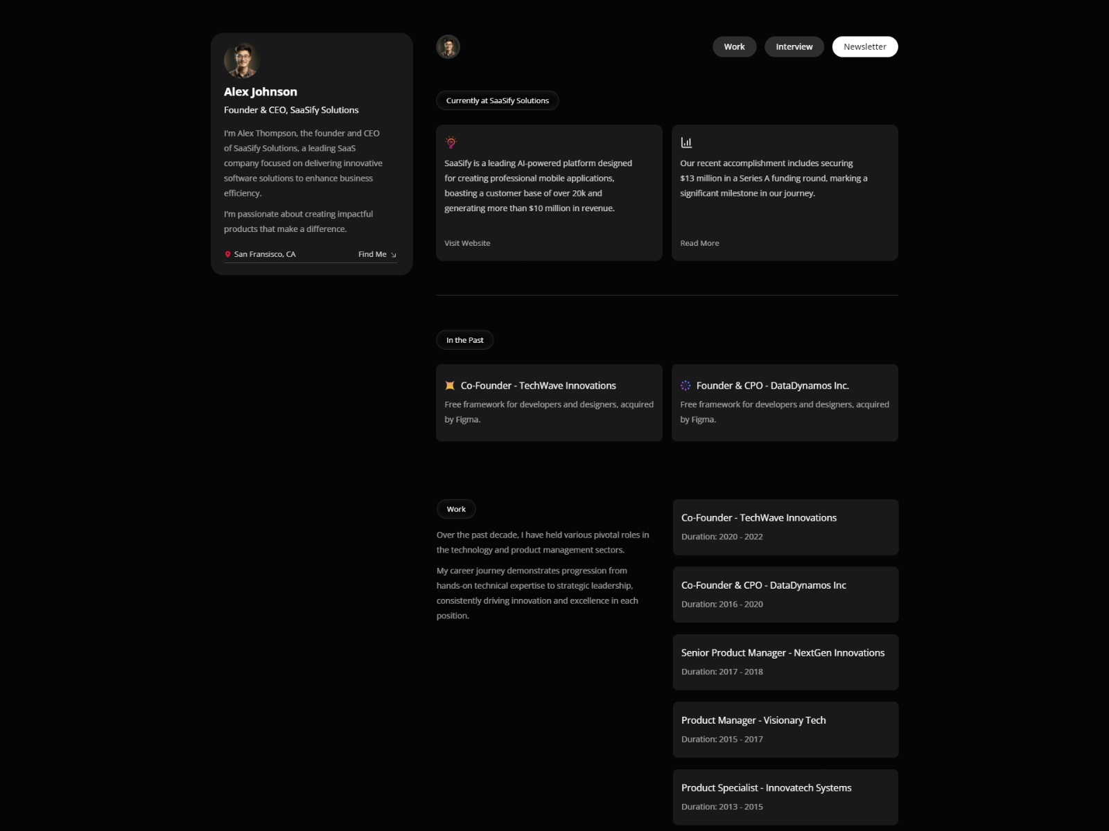 Screenshot 1 of PrimeFolio