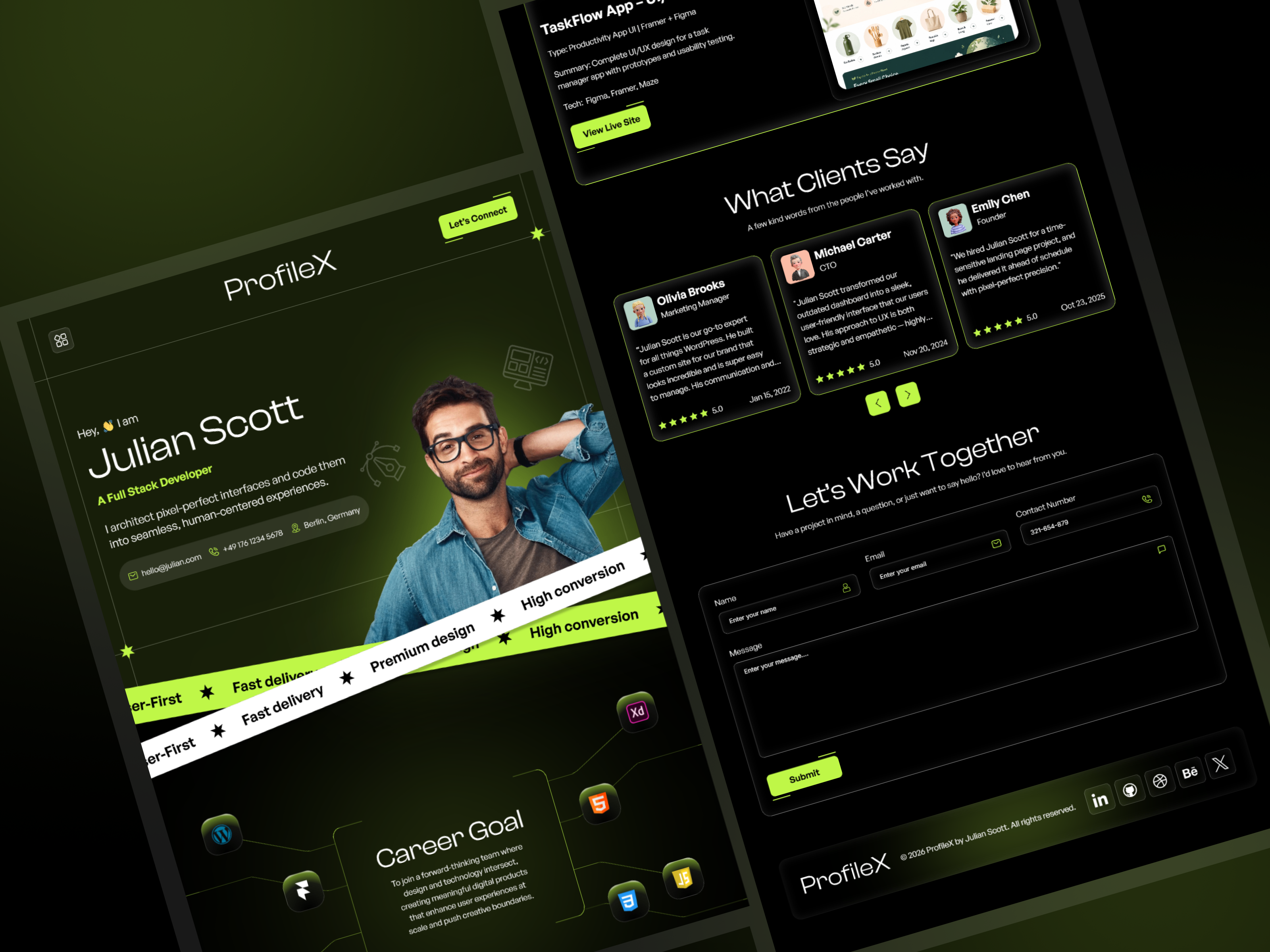 Screenshot 1 of ProfileX