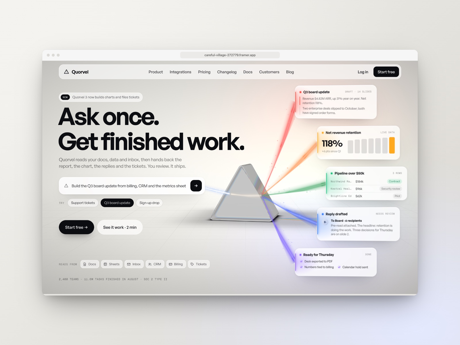Screenshot 1 of Promptfront
