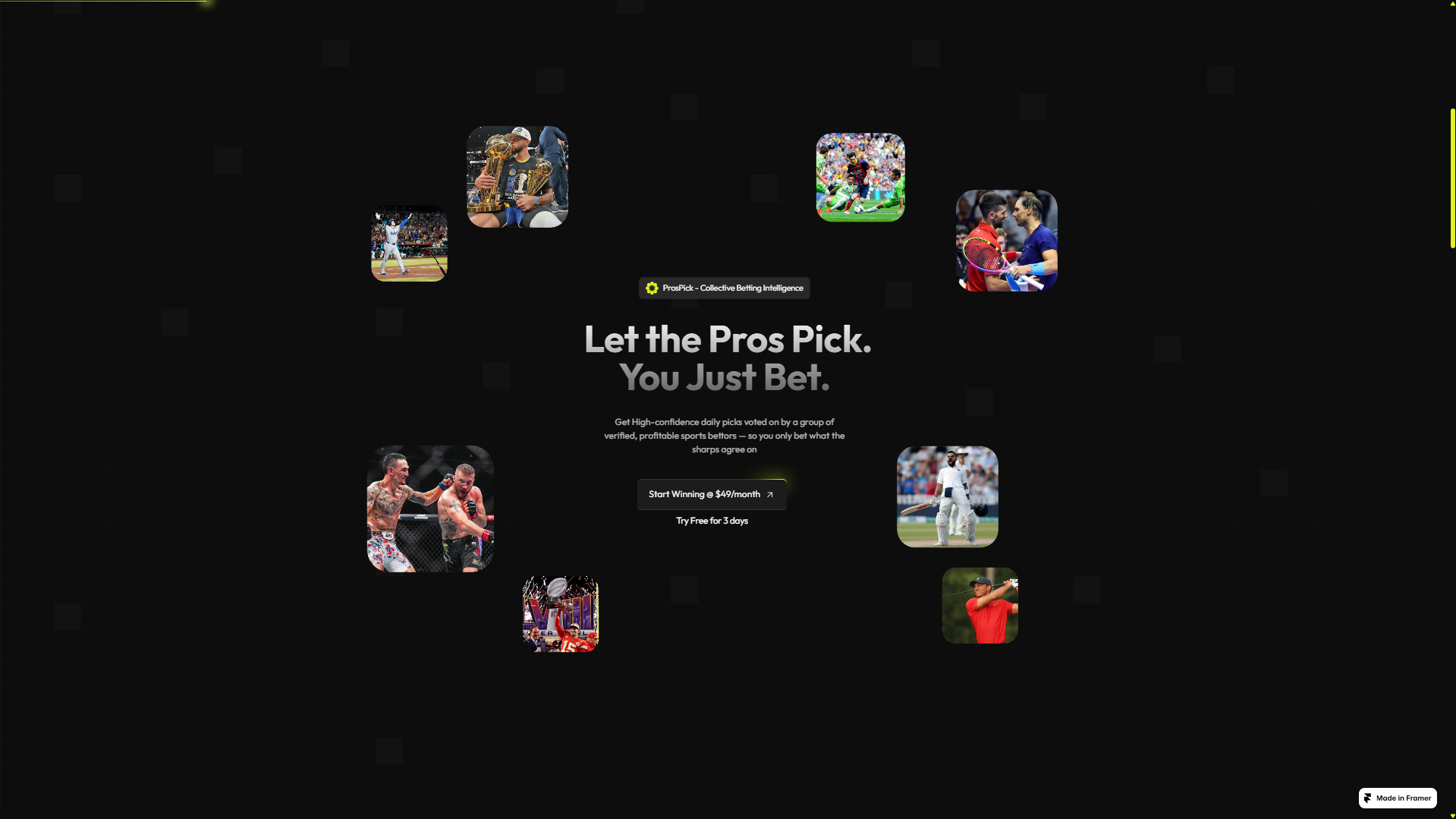 Screenshot 1 of ProsPick