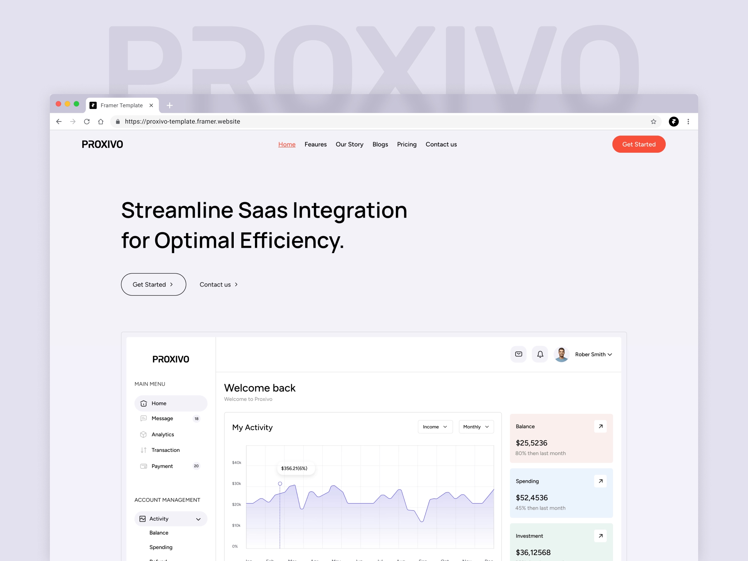 Screenshot 1 of Proxivo