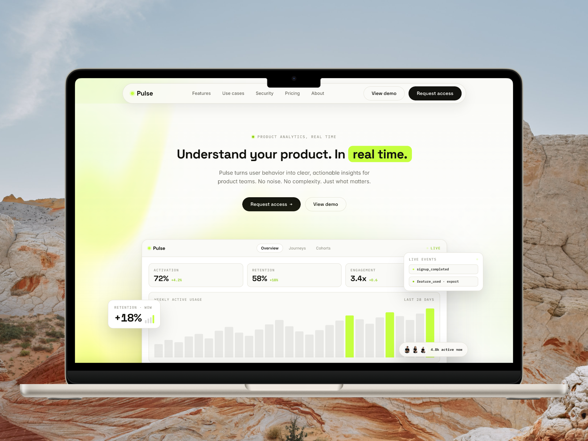 Screenshot 1 of PulseTemplate