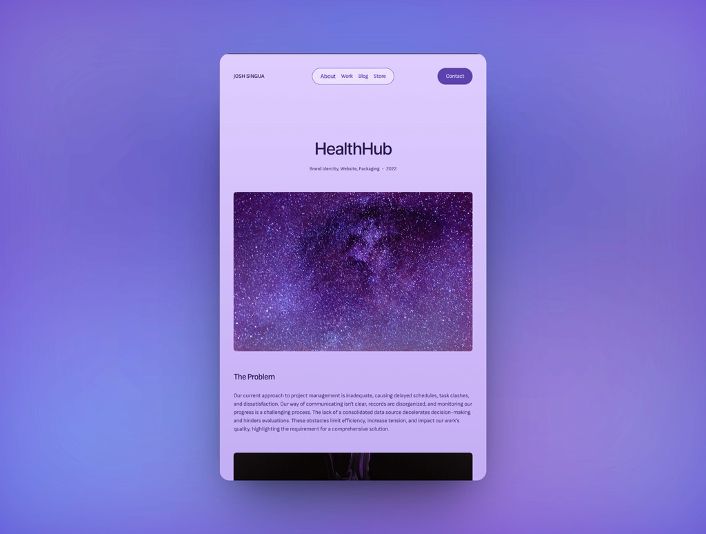 Screenshot 2 of Purple Designer
