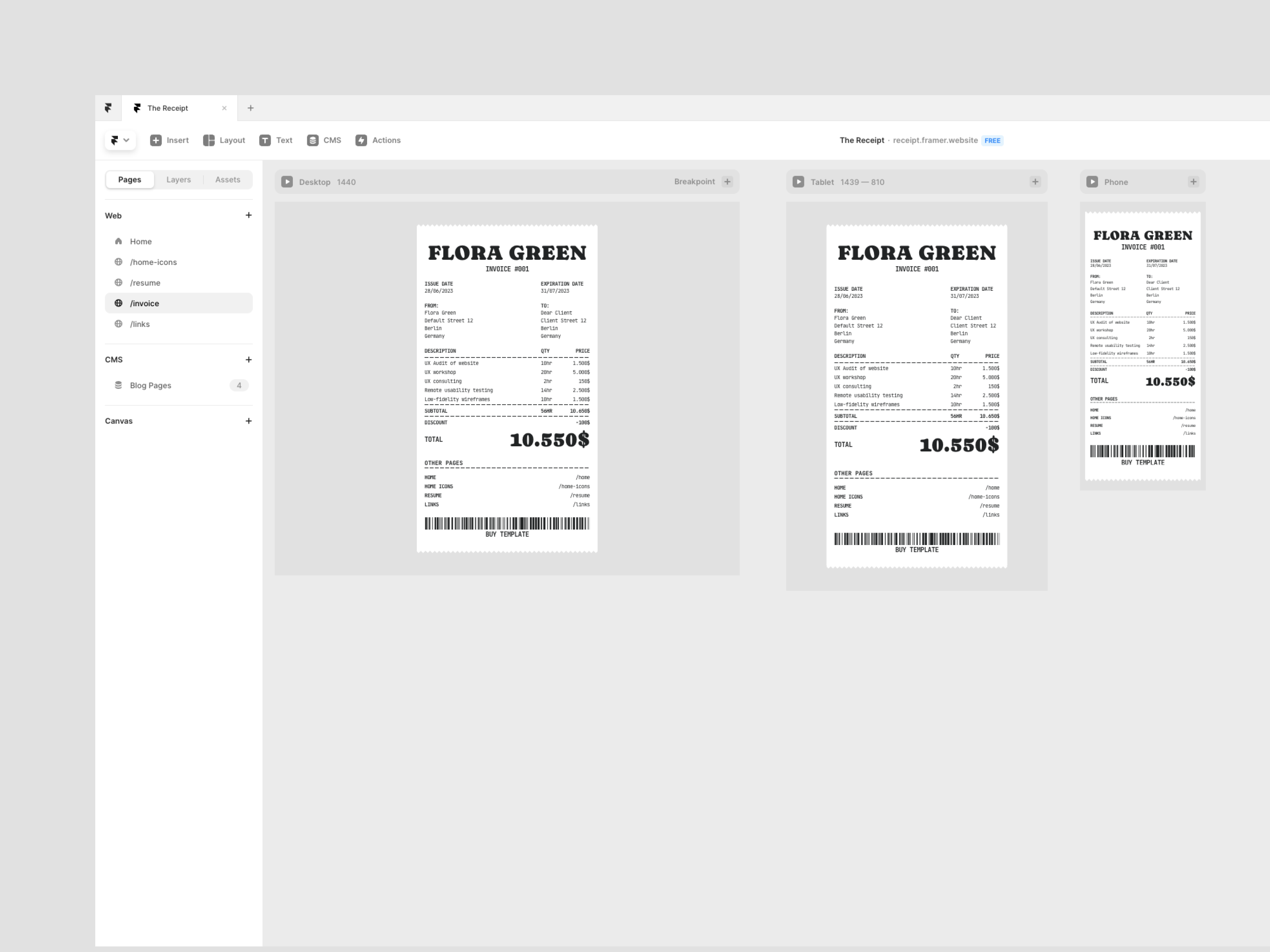 Screenshot 4 of Receipt