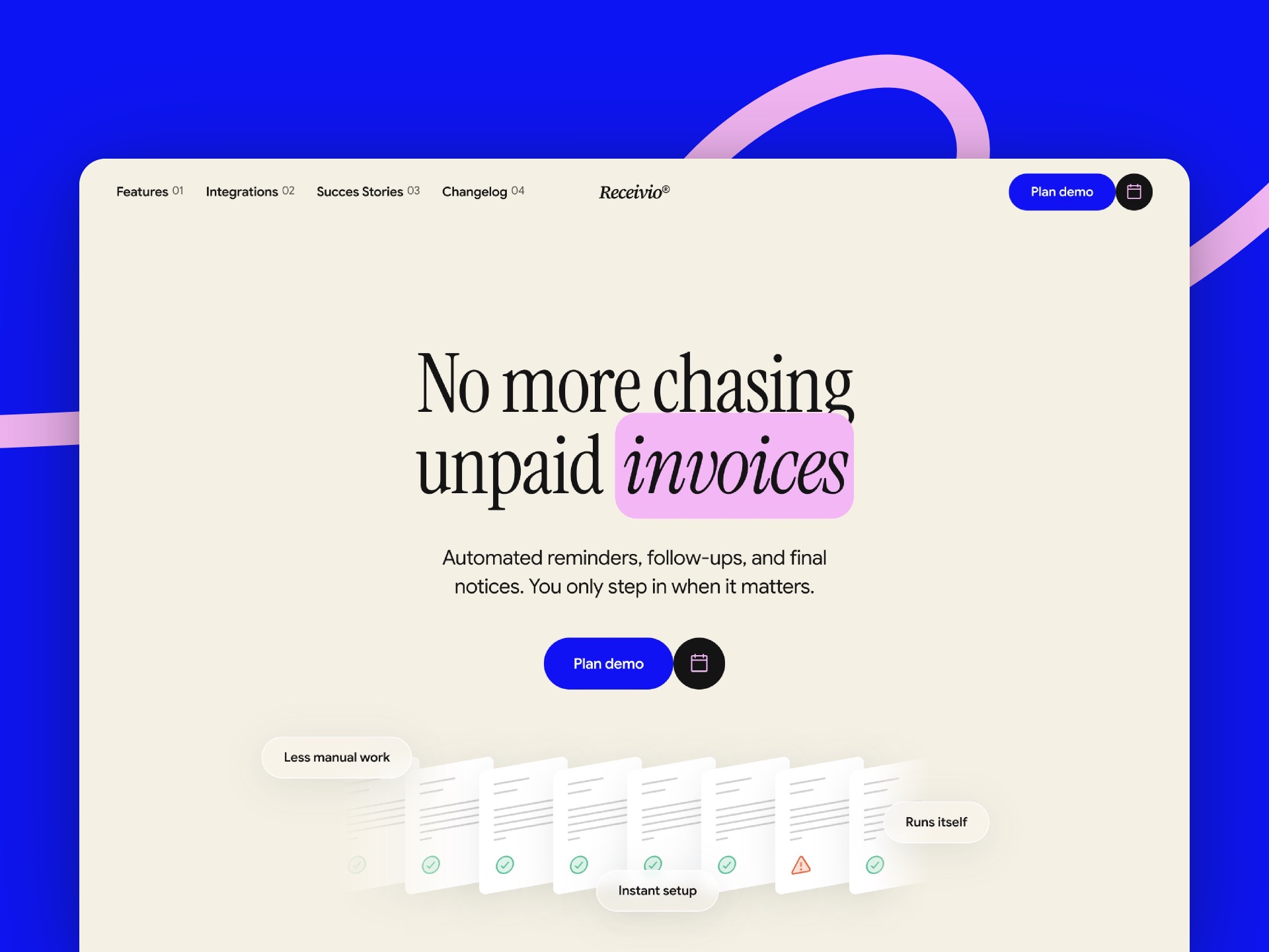 Screenshot 1 of Receivio®