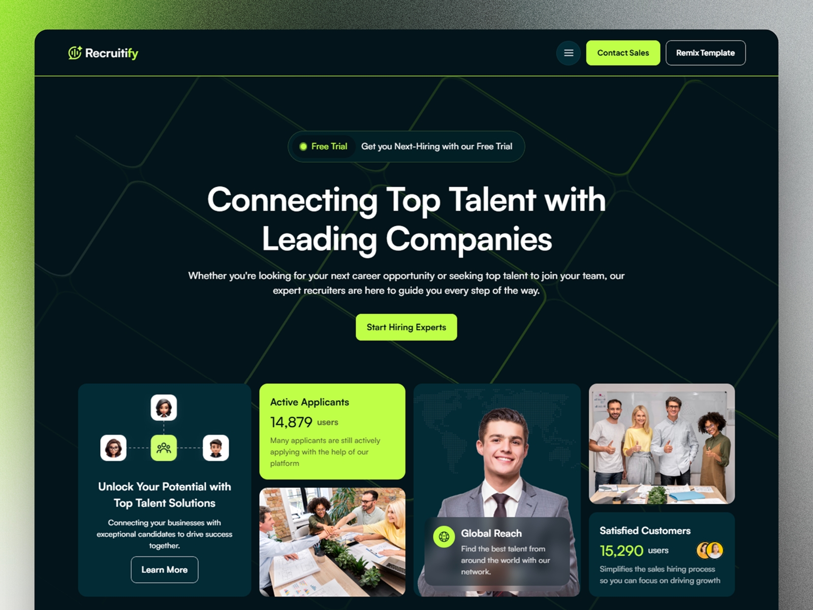 Screenshot 1 of Recruitify