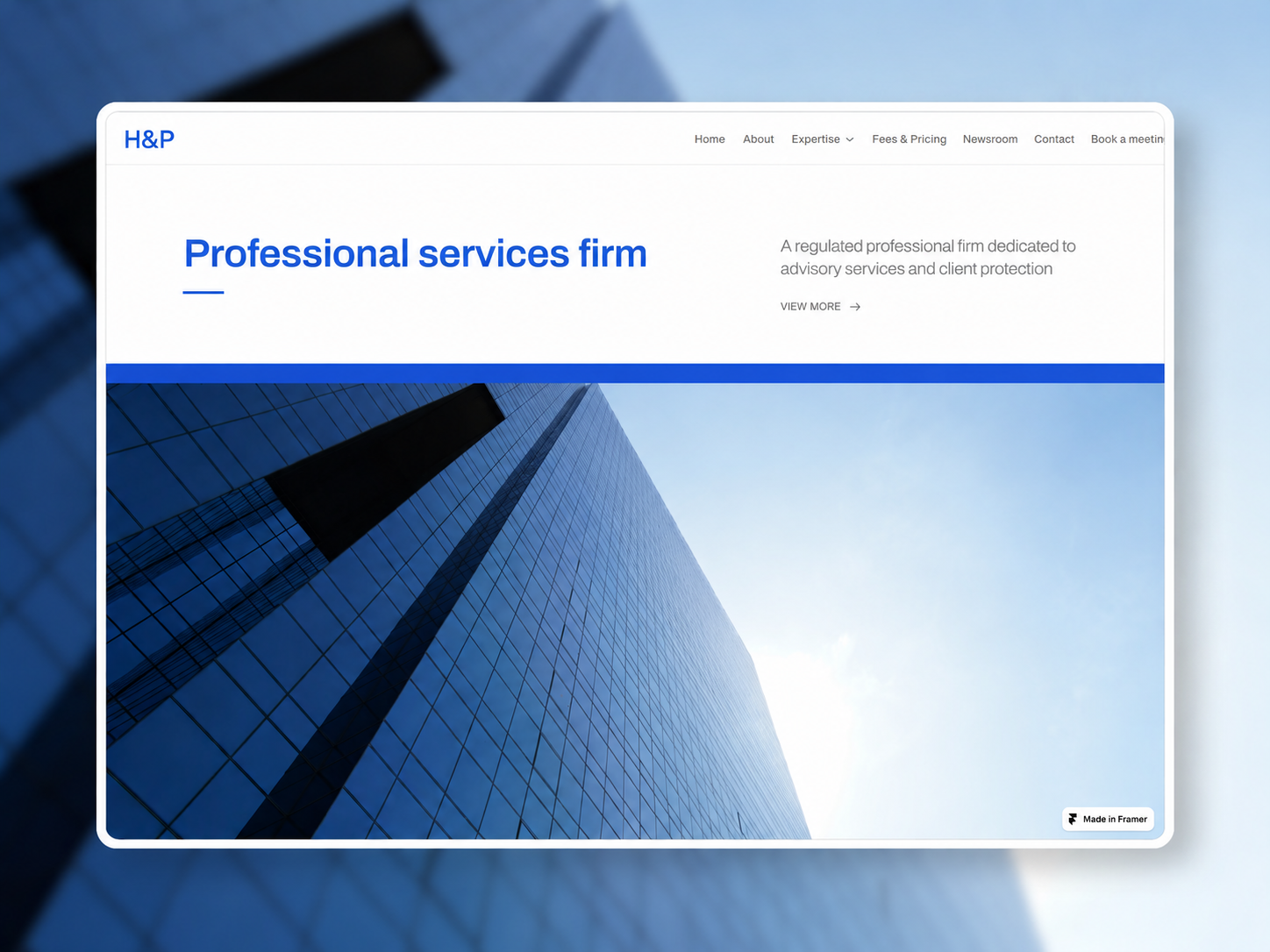 Screenshot 1 of Regulated Firm