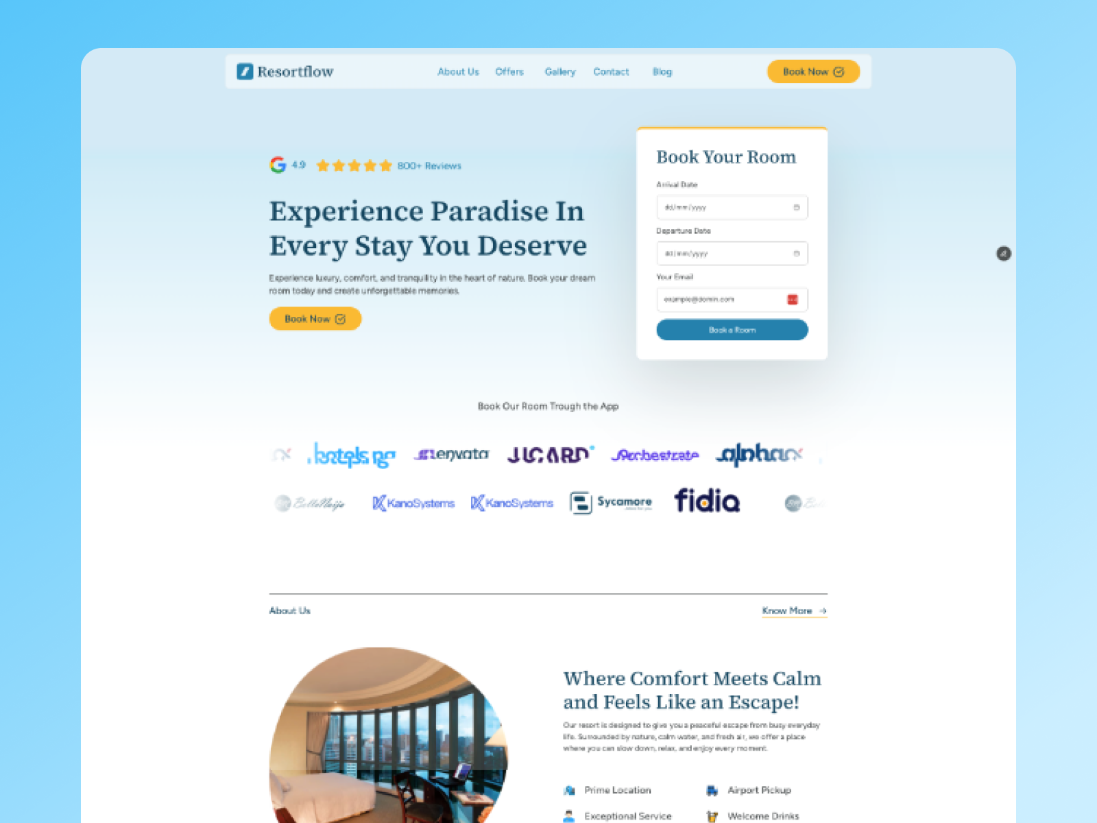 Screenshot 1 of Resort Flow