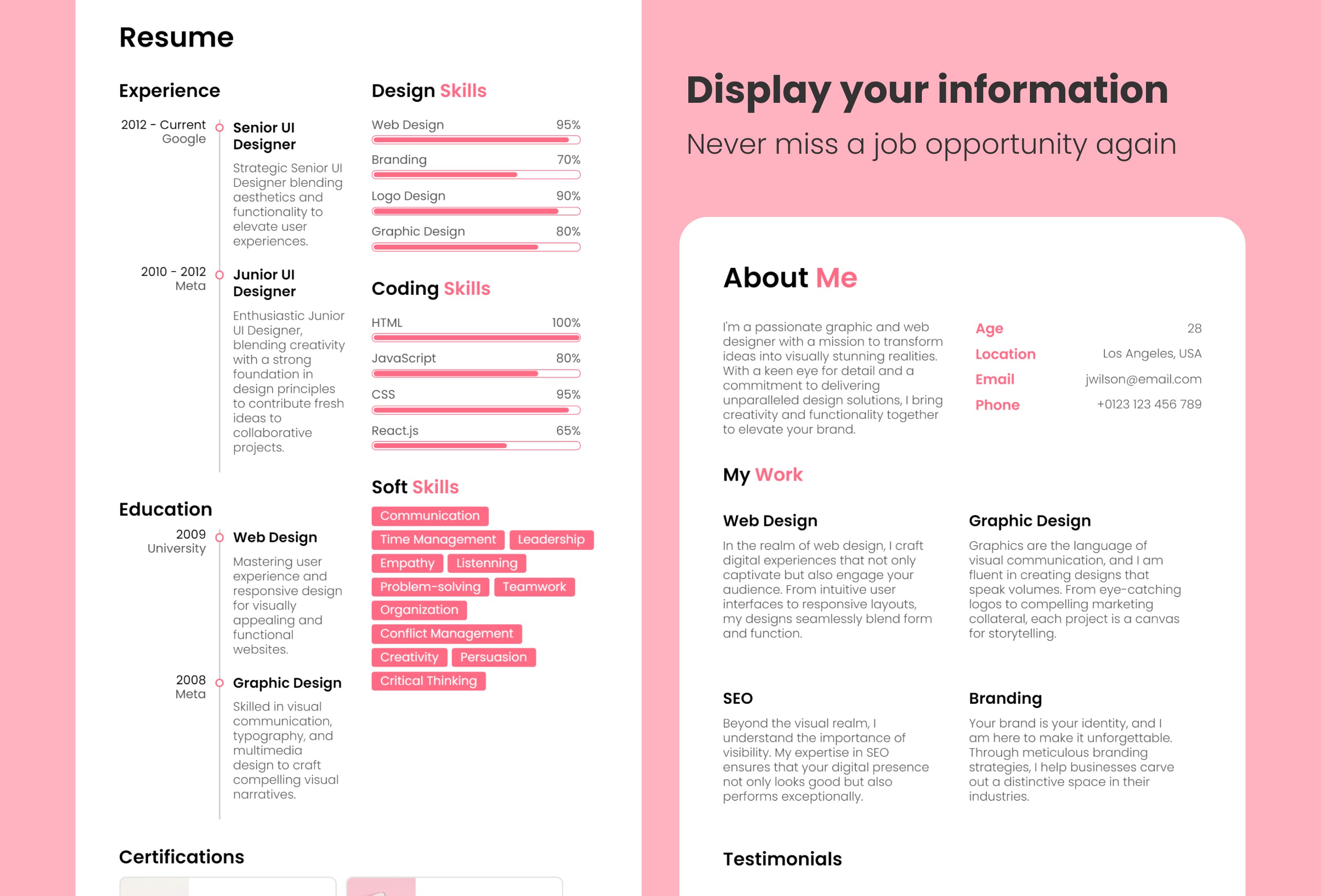 Screenshot 3 of Resumify
