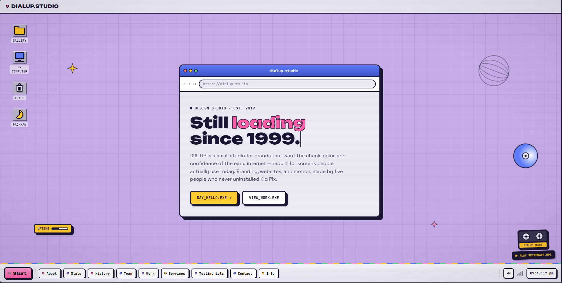 Screenshot 1 of RETROWORLD