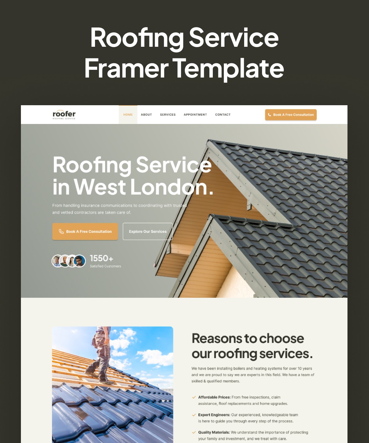 Screenshot 1 of Roofer