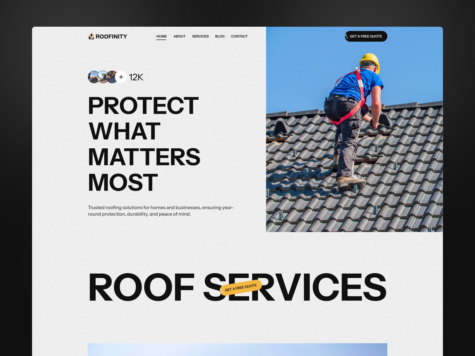 Screenshot 1 of Roofinity TNC