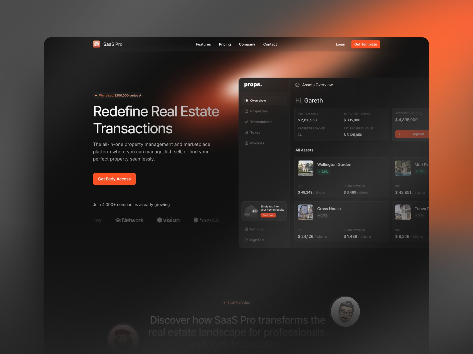 Screenshot 1 of SaaS Pro