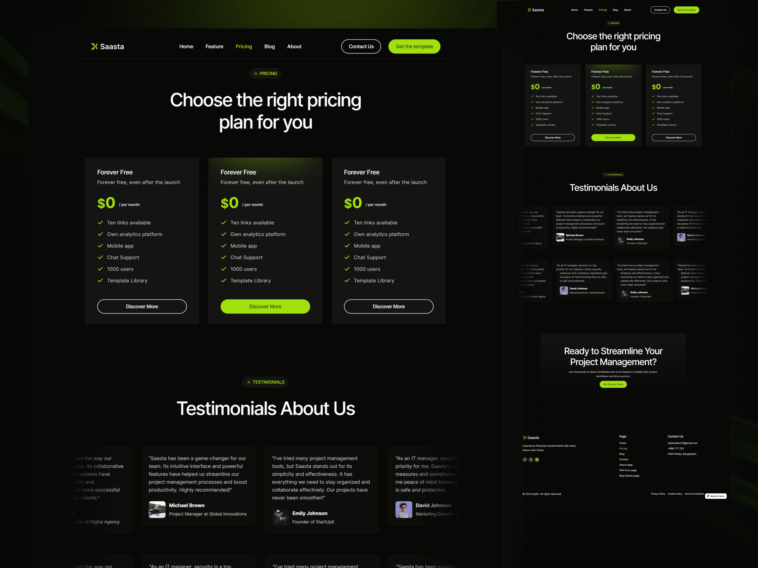 Screenshot 2 of Saasta Pro