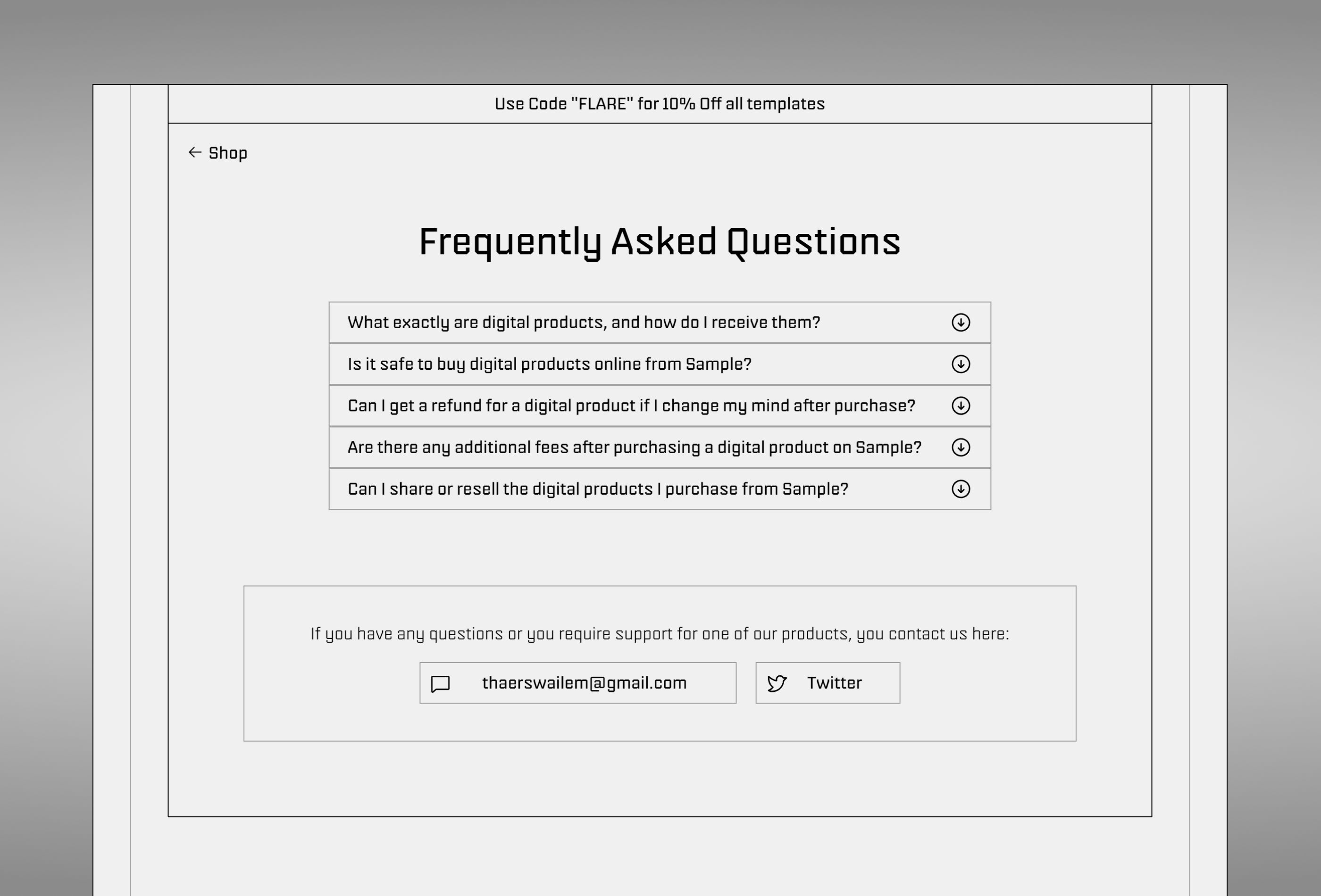 Screenshot 3 of Sample