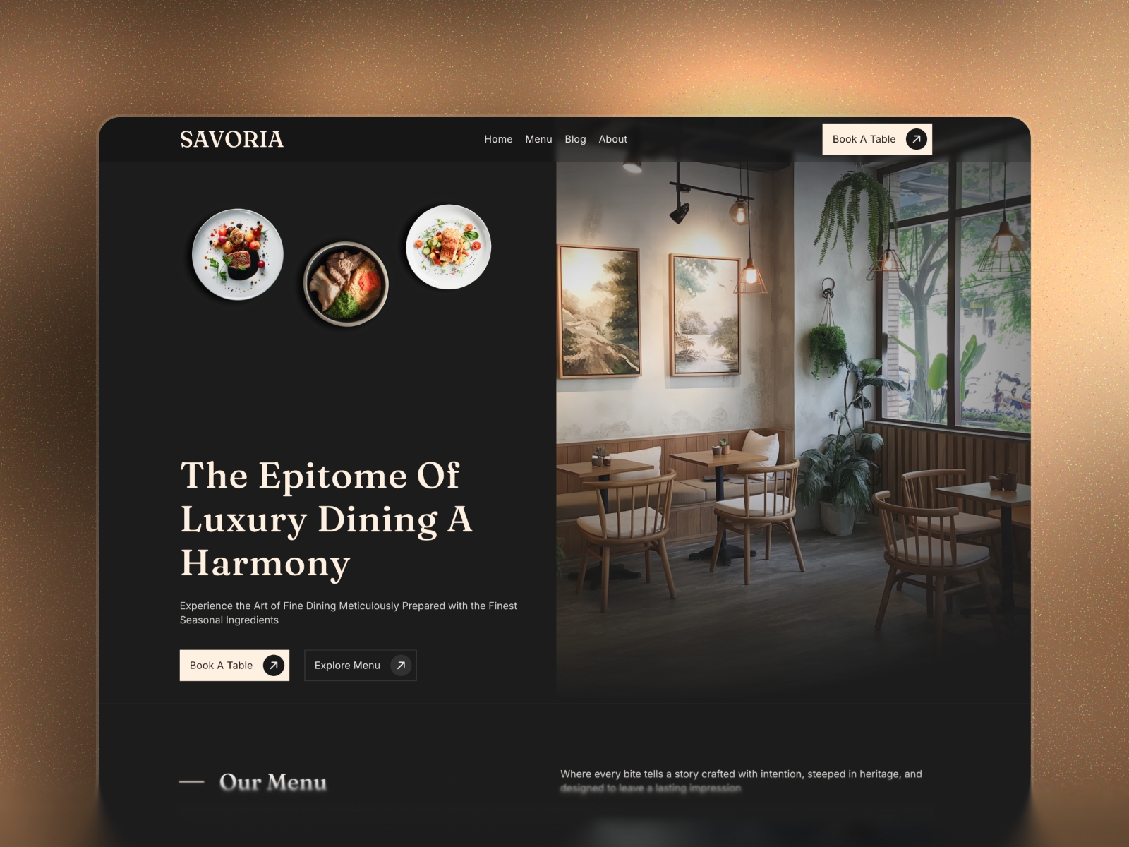 Screenshot 1 of SAVORIA