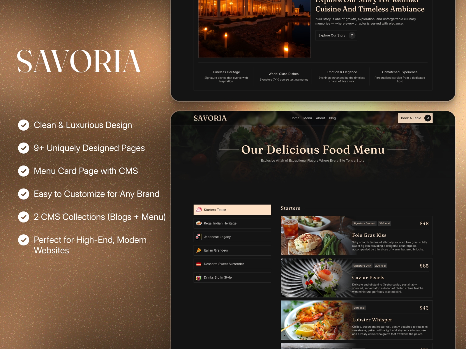 Screenshot 2 of SAVORIA