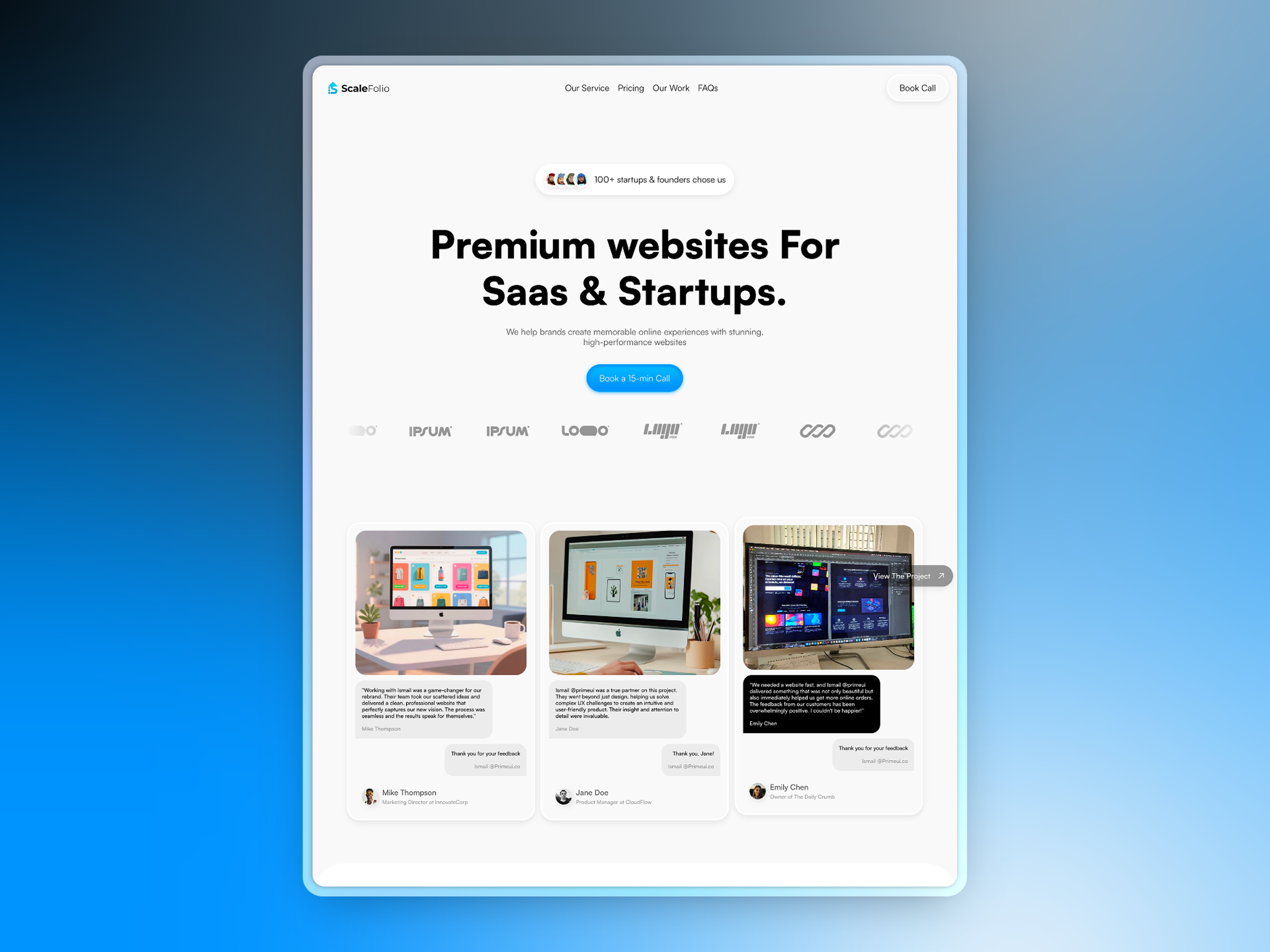 Screenshot 1 of Scalefolio