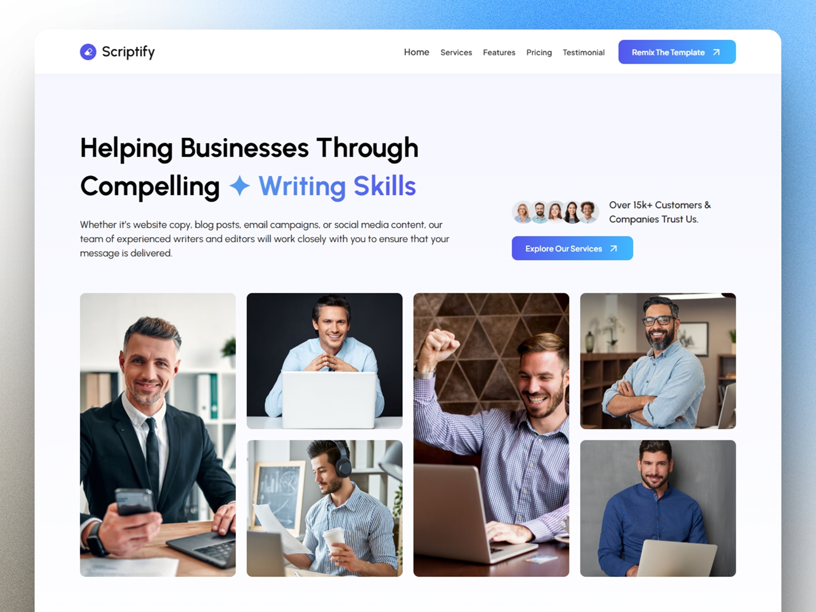 Screenshot 1 of Scriptify
