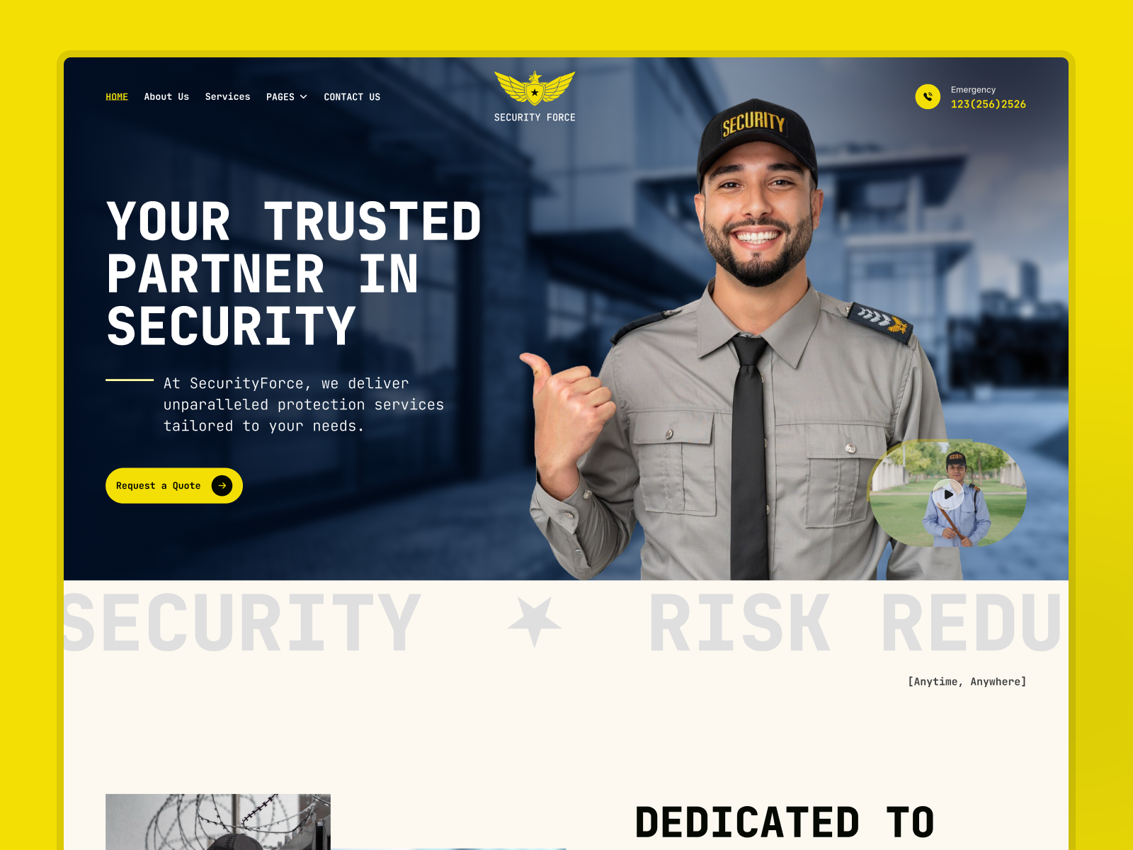 Screenshot 1 of SecurityForce