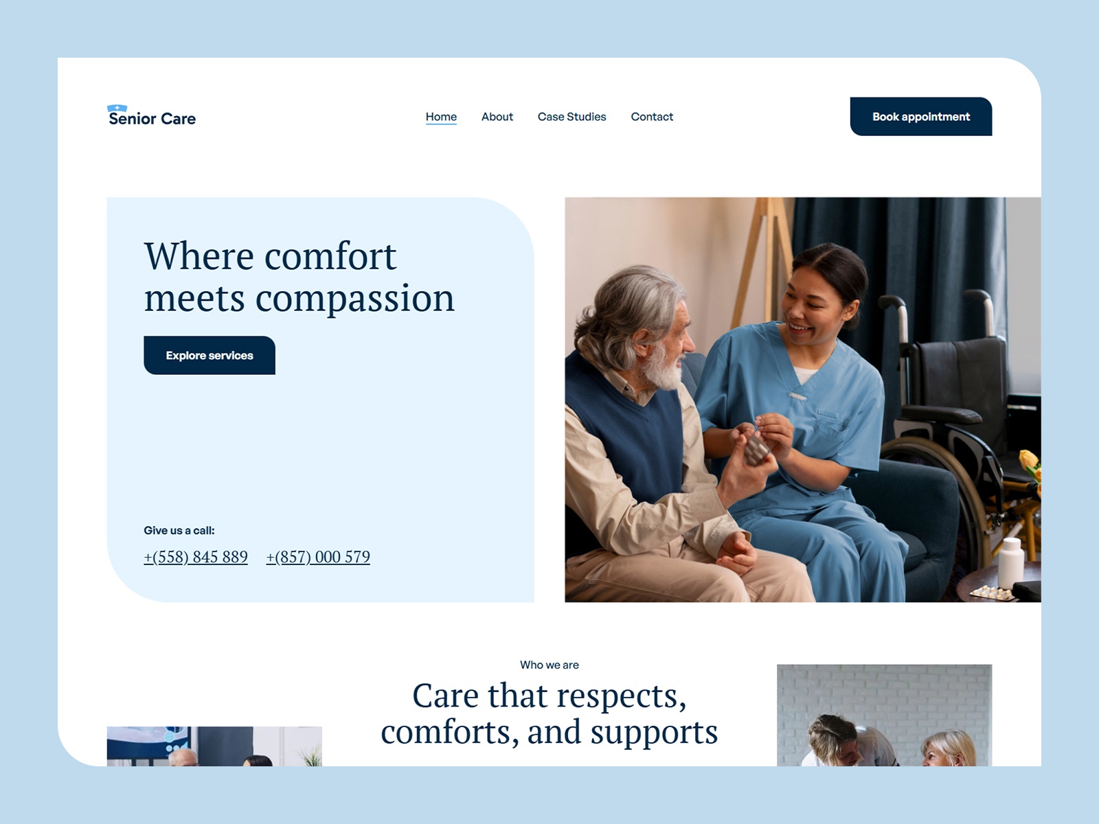 Screenshot 1 of Senior Care