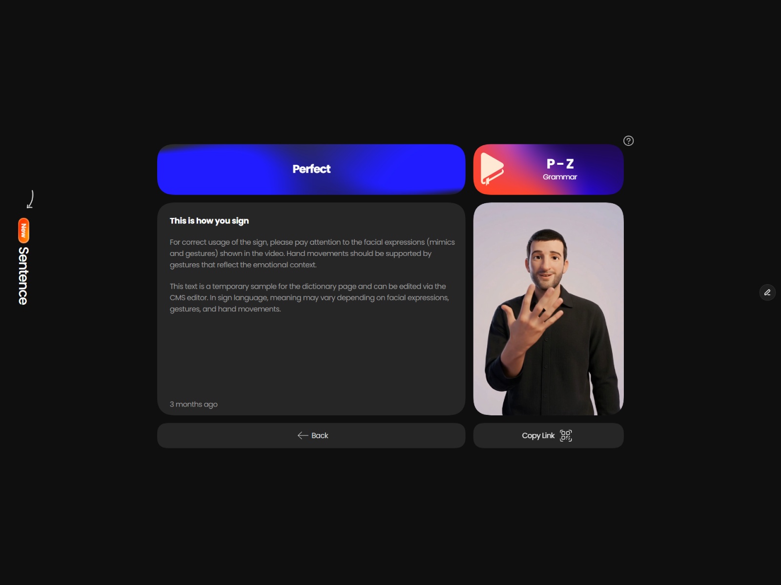 Screenshot 3 of SignLex
