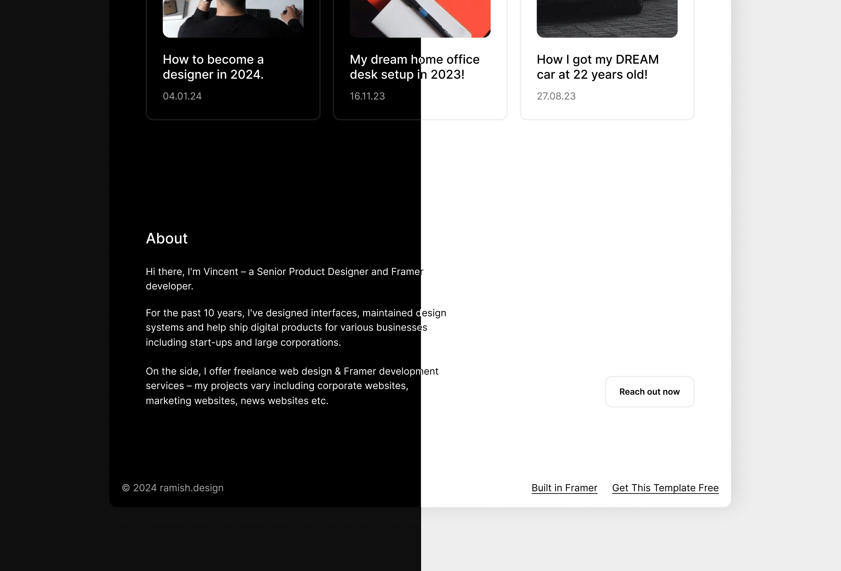 Screenshot 2 of SimpleFolio