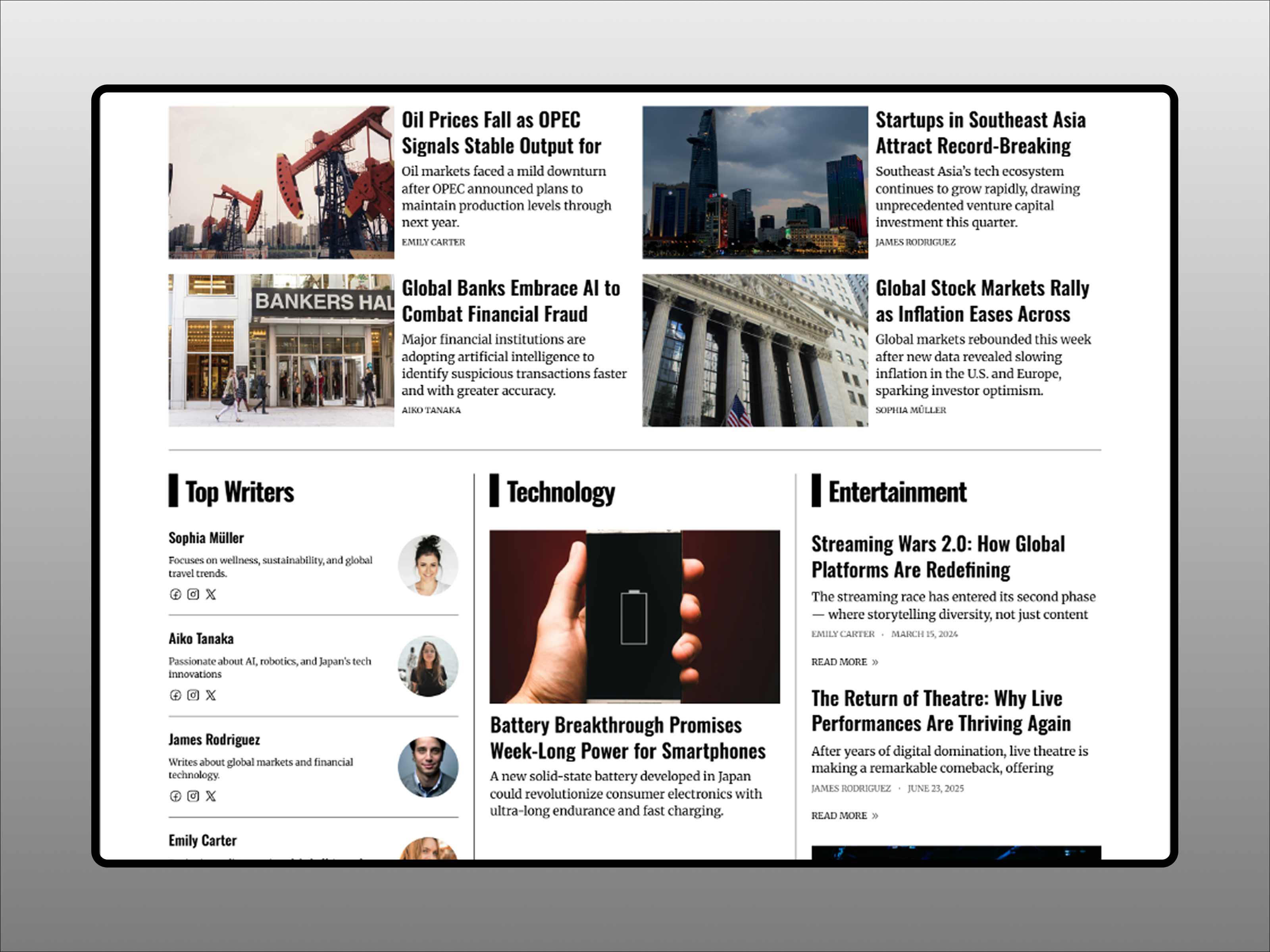Screenshot 2 of Sinau newspaper