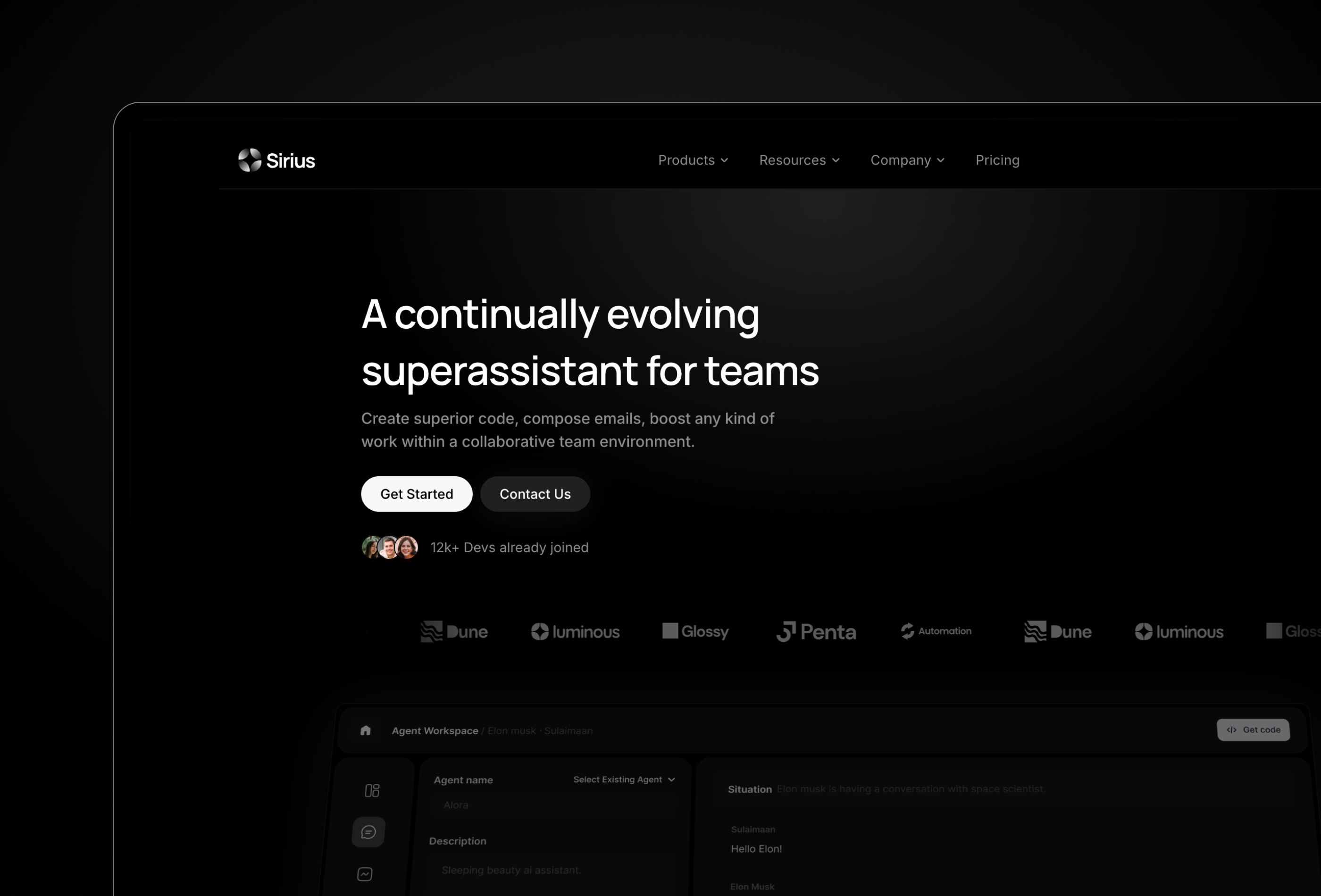 Screenshot 1 of Sirius+