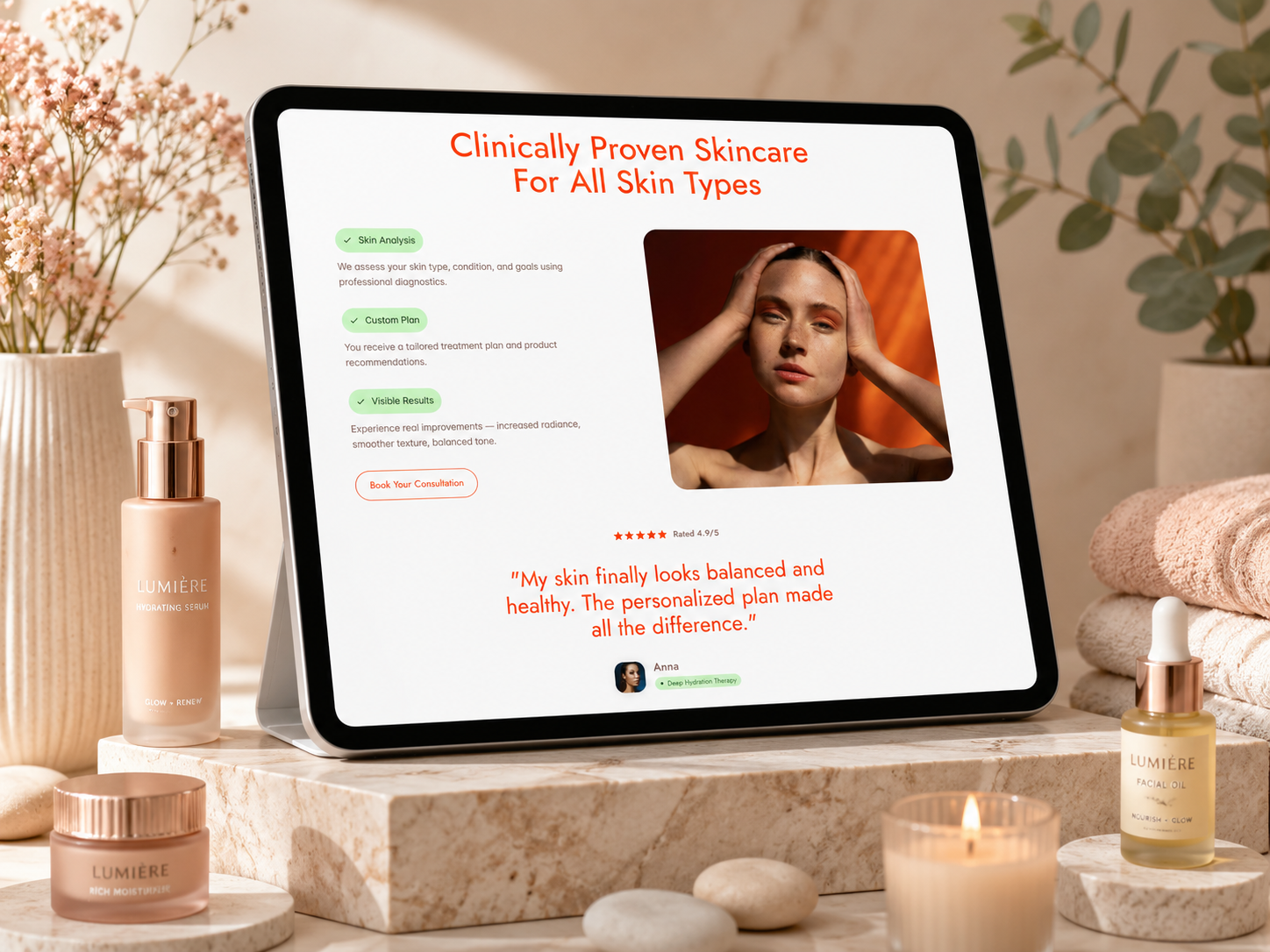 Screenshot 2 of Skincare Clinic