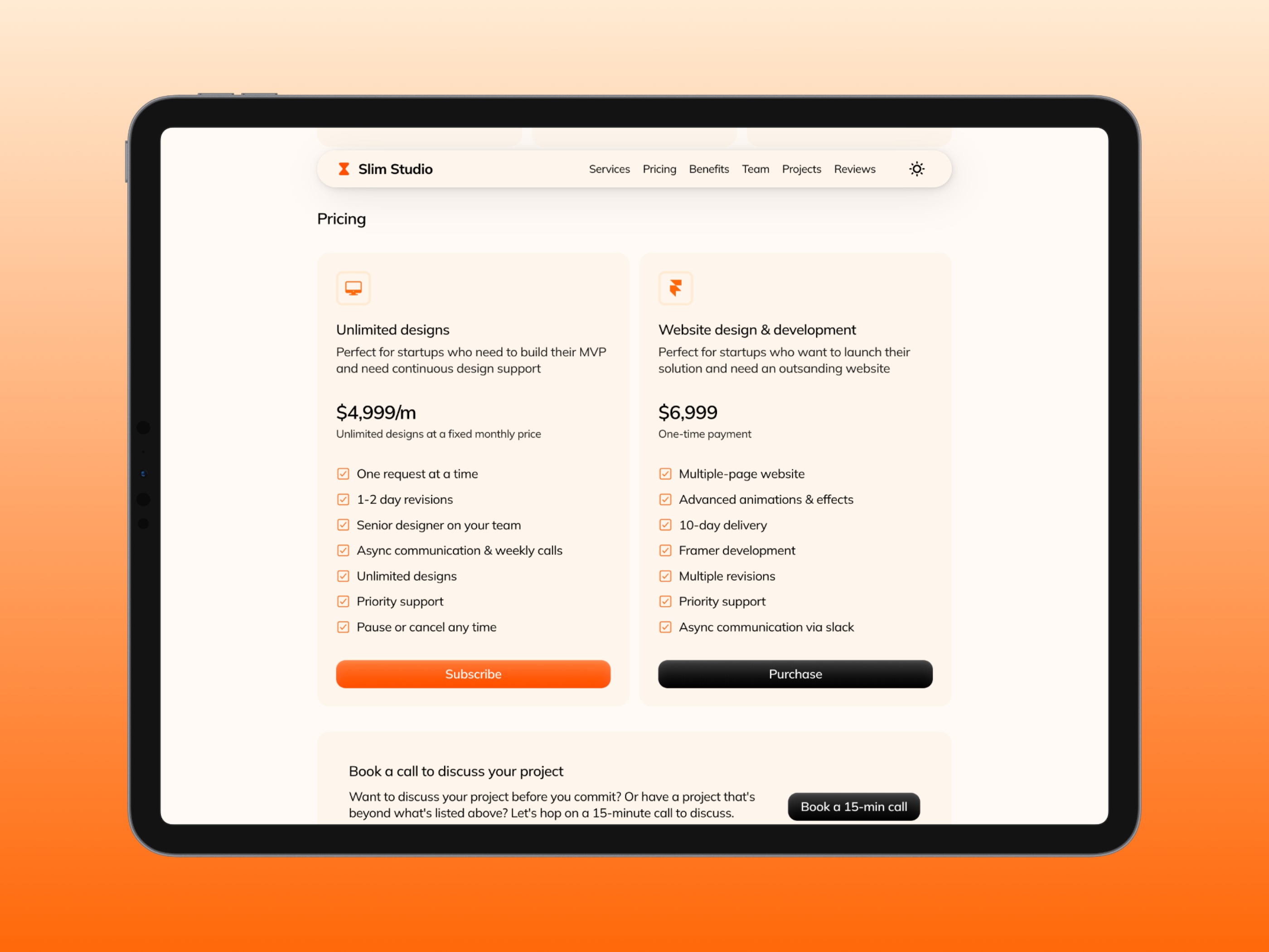 Screenshot 1 of SlimStudio